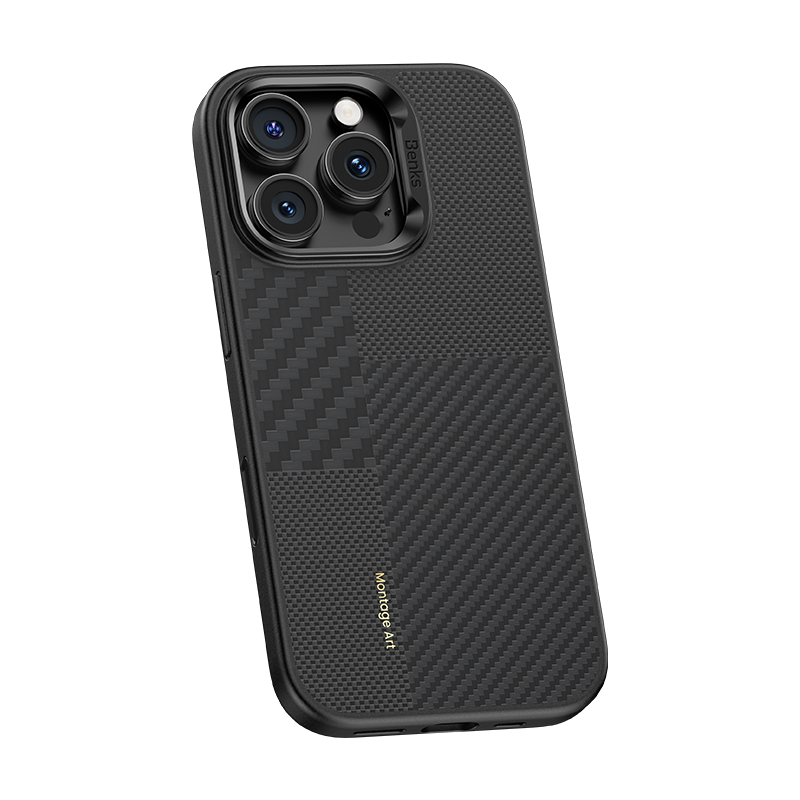 Benks Montage ArmorPro Case built with Kevlar® for iPhone 16 Pro Max