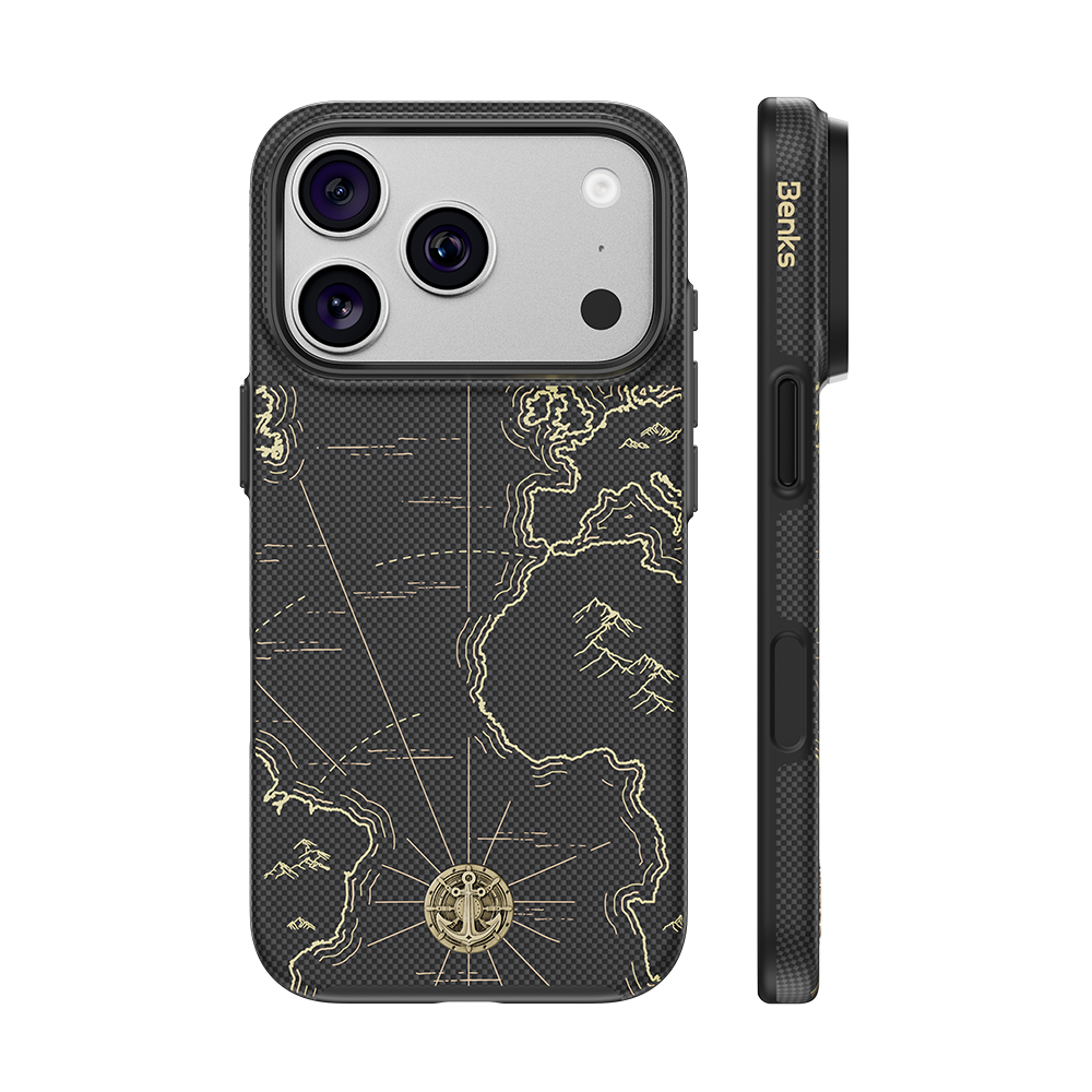 Benks ArmorEdge X1 Air Navigator Case built with Kevlar® for iPhone 18 Pro / 18 Pro Max