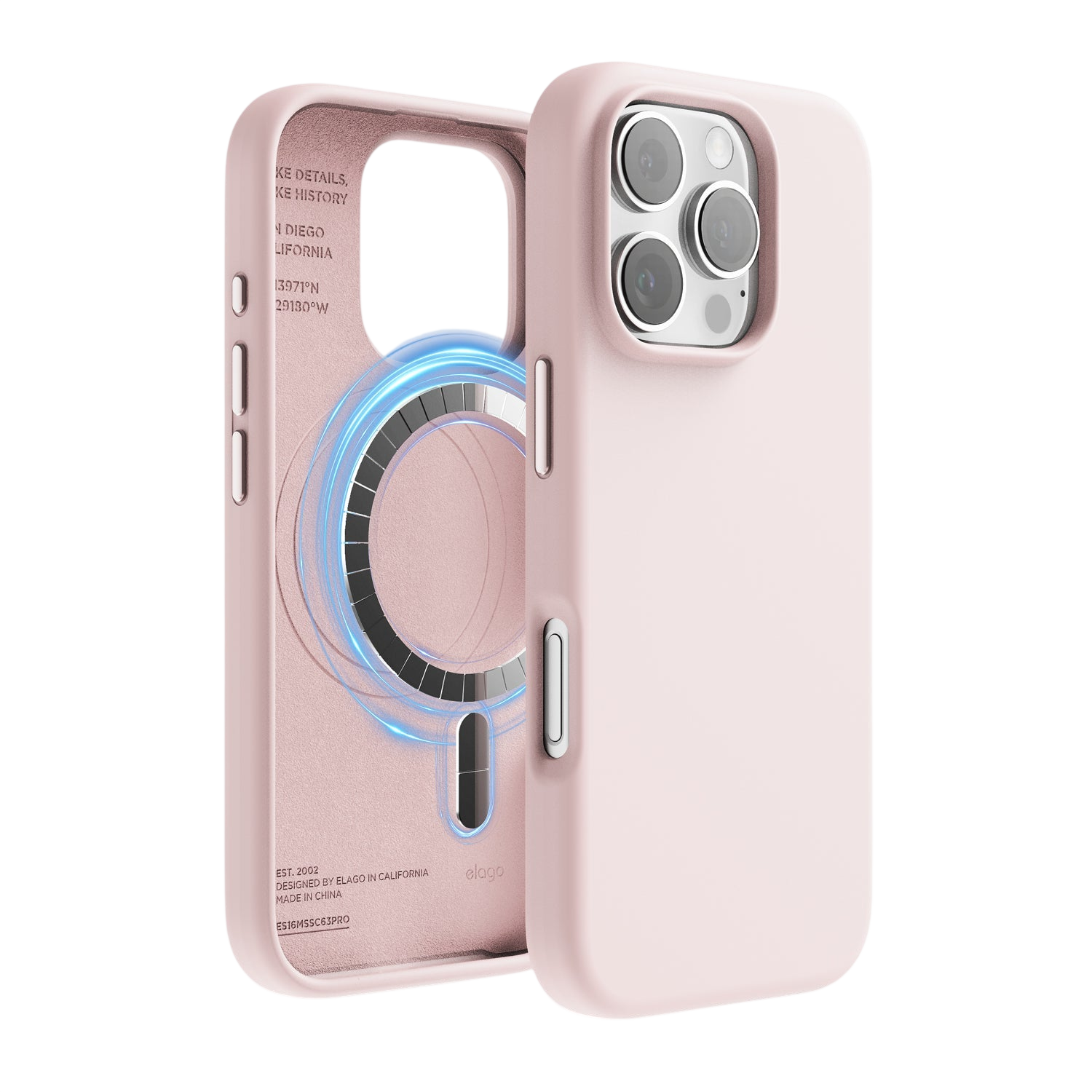 غطاء سيليكون Elago MagSafe لهاتف iPhone 16 Pro
