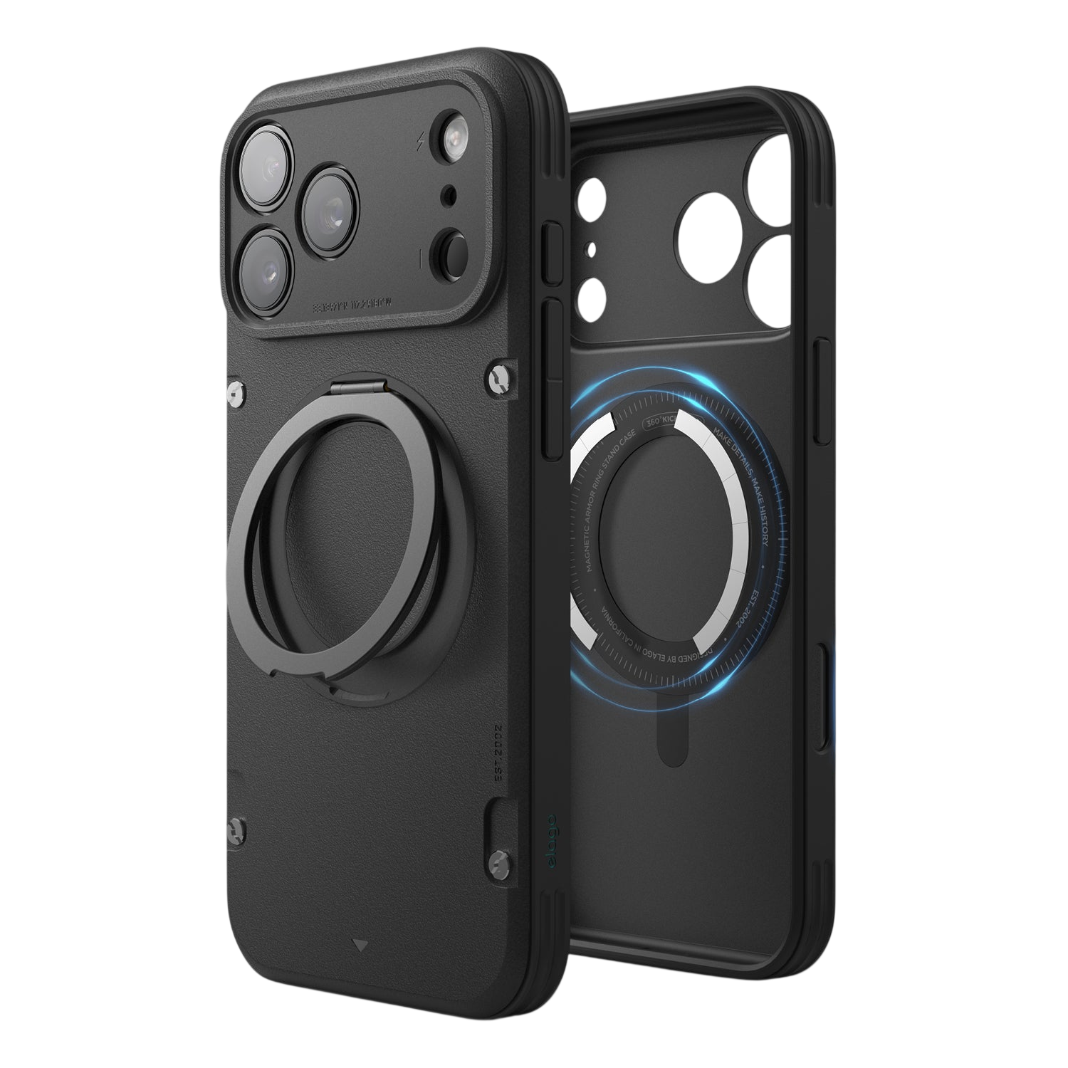 Elago MagArmor Ring Stand Case for iPhone 17 Pro Max / iPhone 18 Pro Max