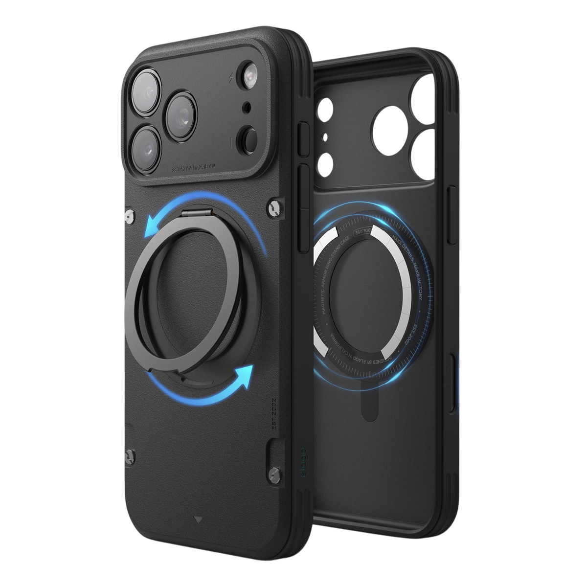 Elago MagArmor Ring Stand Case for iPhone 17 Pro Max / iPhone 18 Pro Max
