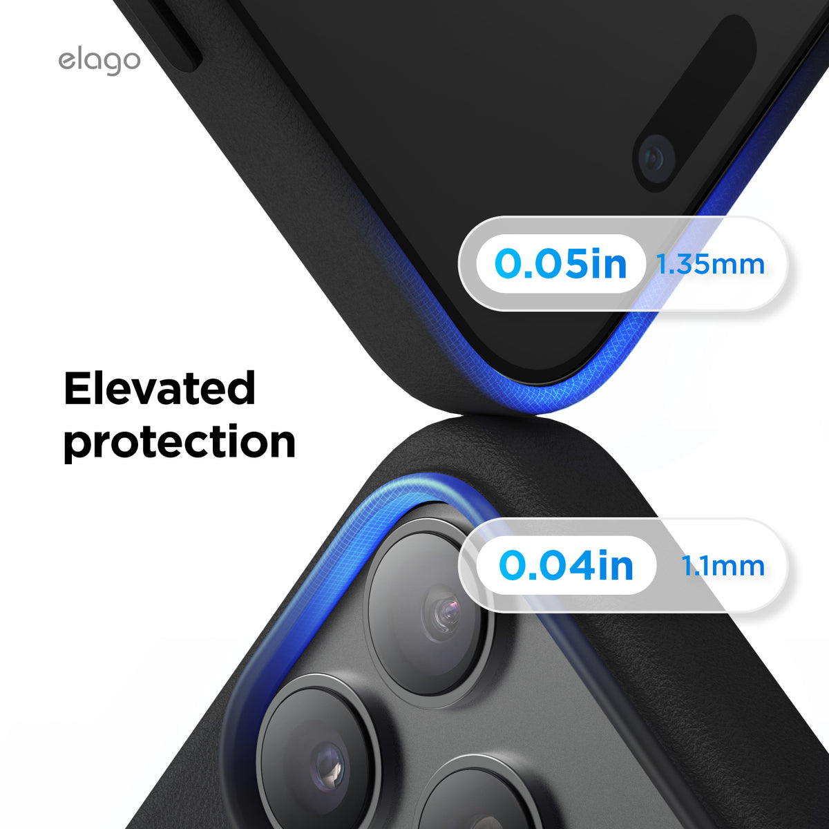 Elago MagLeather Case for iPhone 17 Pro Max / iPhone 18 Pro Max - Black