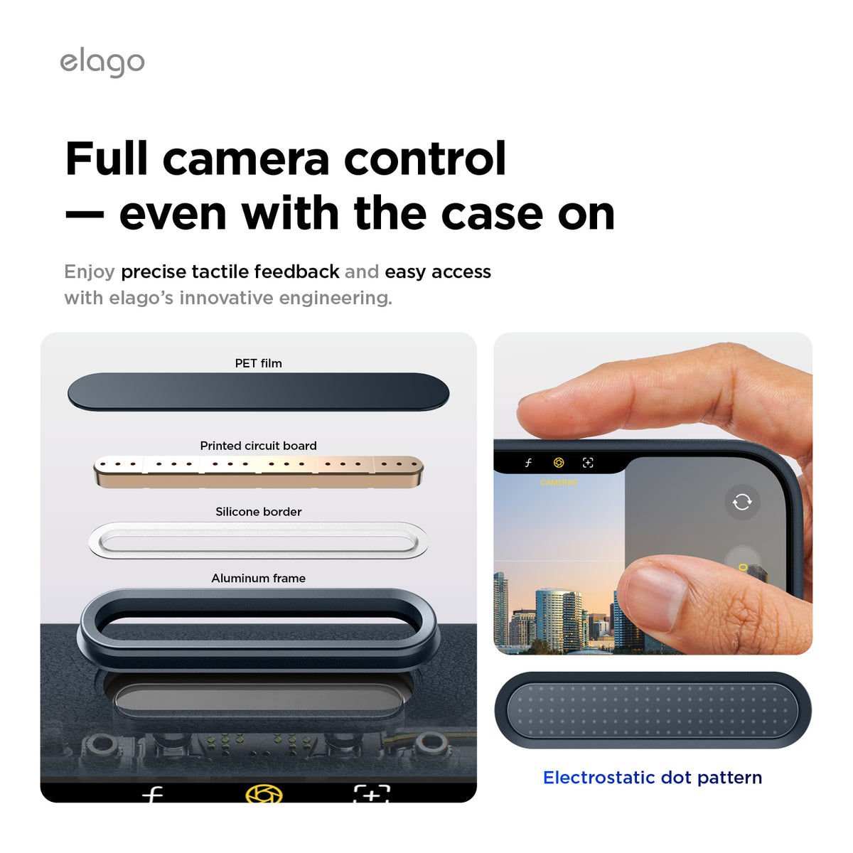 Elago MagLeather Case for iPhone 17 Pro Max / iPhone 18 Pro Max - Jean Indigo