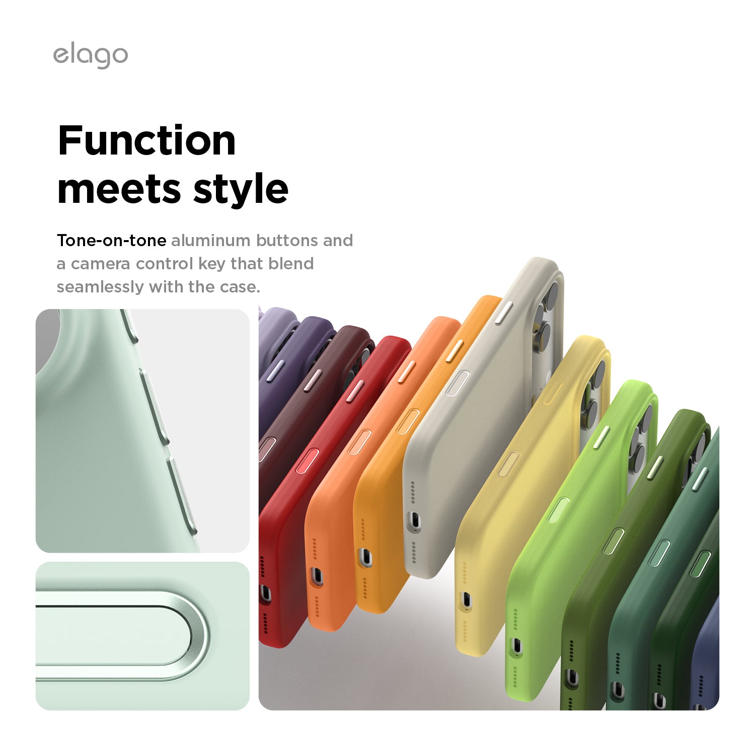 Elago Mag Silicone Case for iPhone 17 Pro Max / iPhone 18 Pro Max - Mint