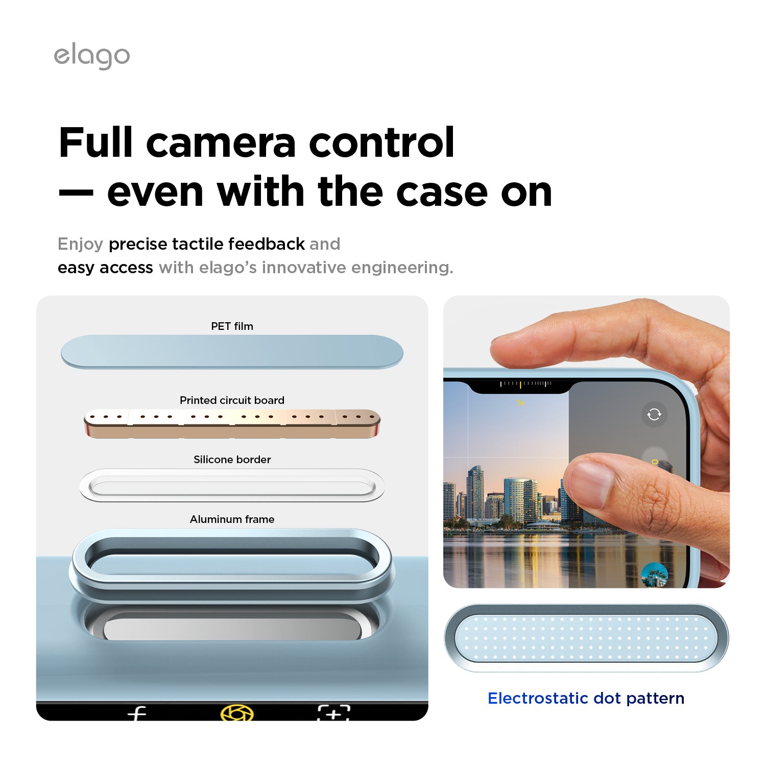 Elago Mag Silicone Case for iPhone 17 Pro Max / iPhone 18 Pro Max - Sky Blue