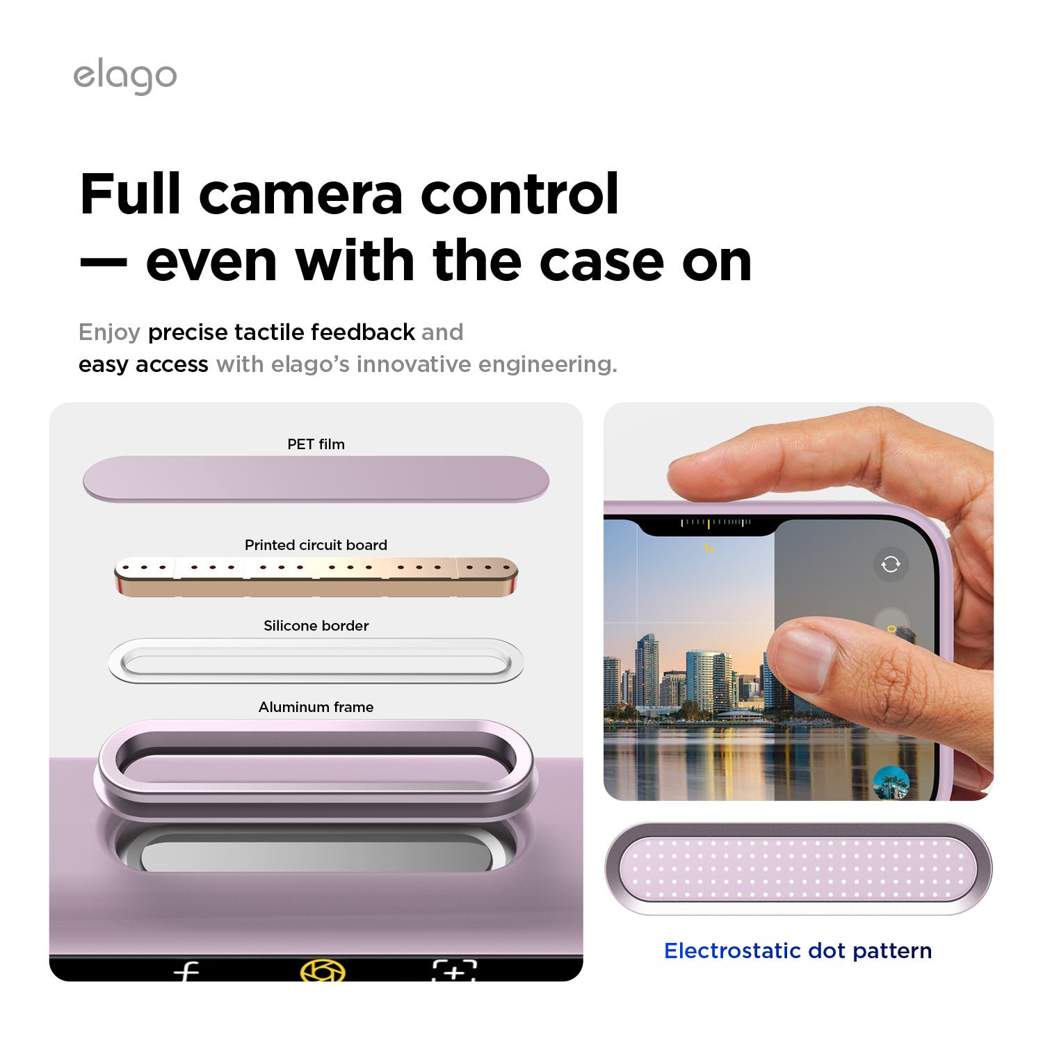 Elago Mag Silicone Case for iPhone 17 Pro Max / iPhone 18 Pro Max - Soft Purple