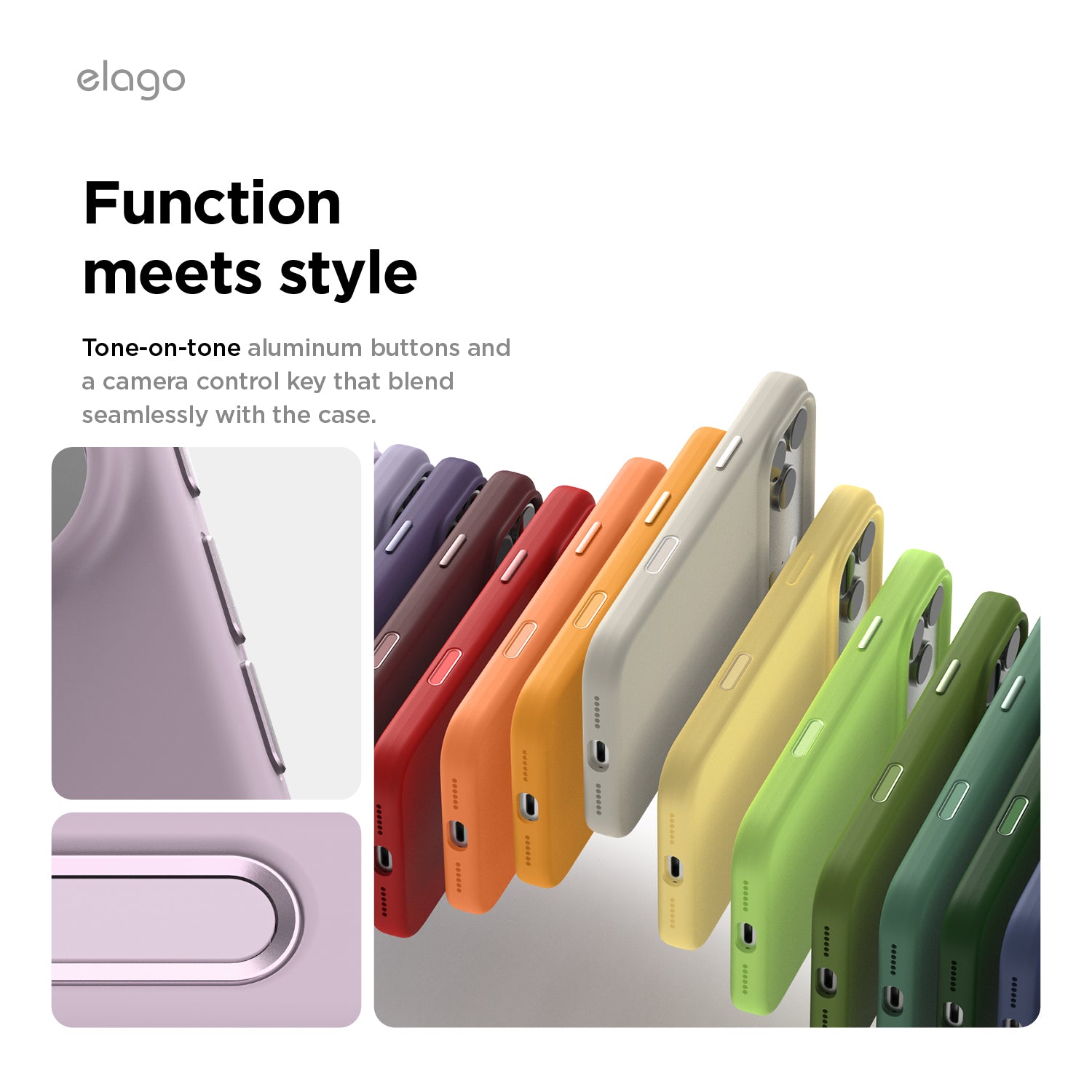 Elago Mag Silicone Case for iPhone 17 Pro Max / iPhone 18 Pro Max - Soft Purple
