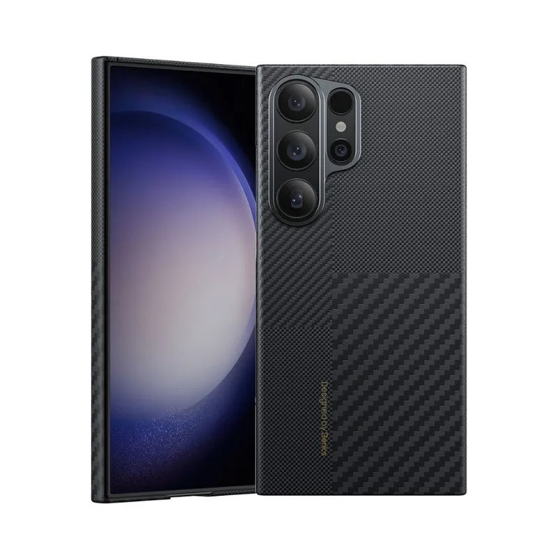 حافظة بنكس مونتاج أرمور إير مصنوعة من كيفلار® 600D+1500D لهاتف سامسونج جالاكسي S24