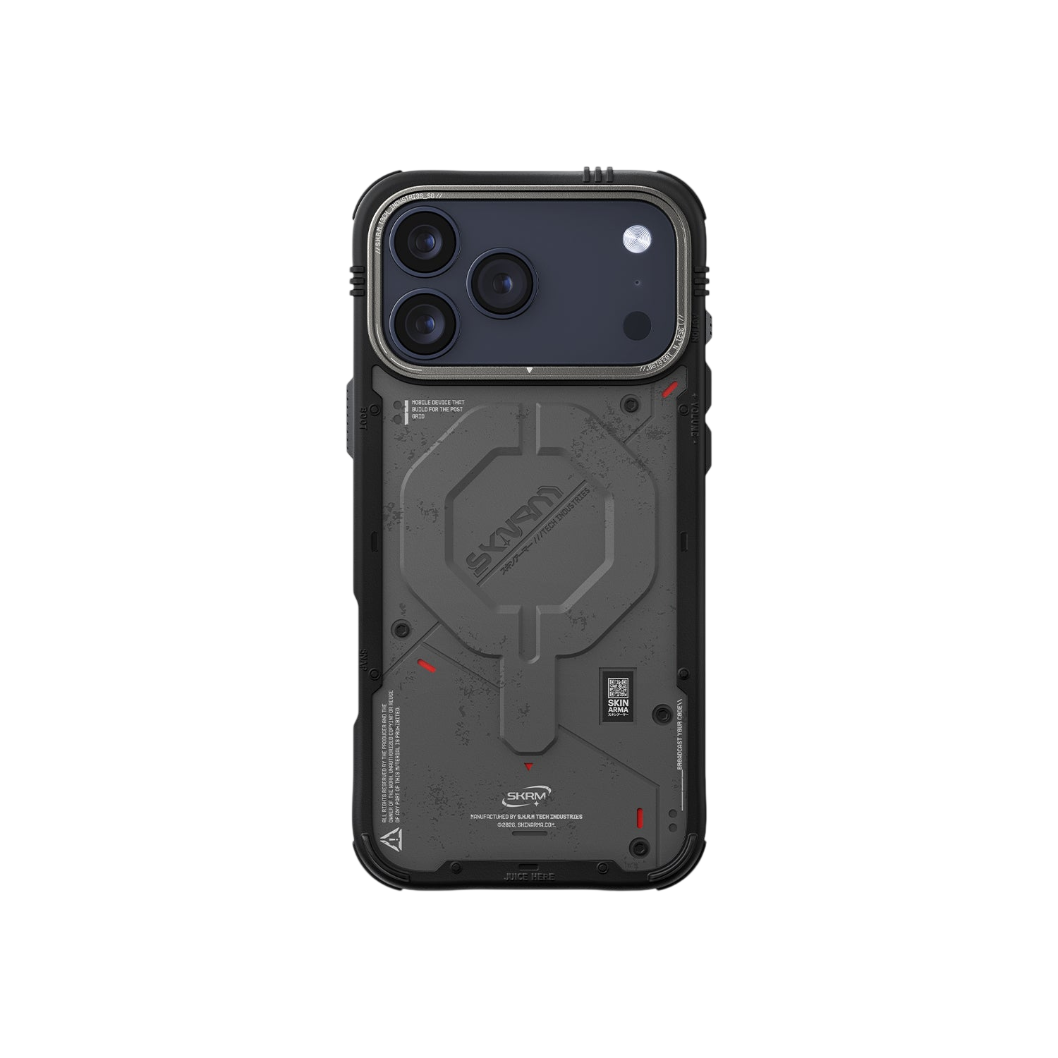 Skinarma Vigor Mag-Charge Case for iPhone 17 Pro Max - Charcoal