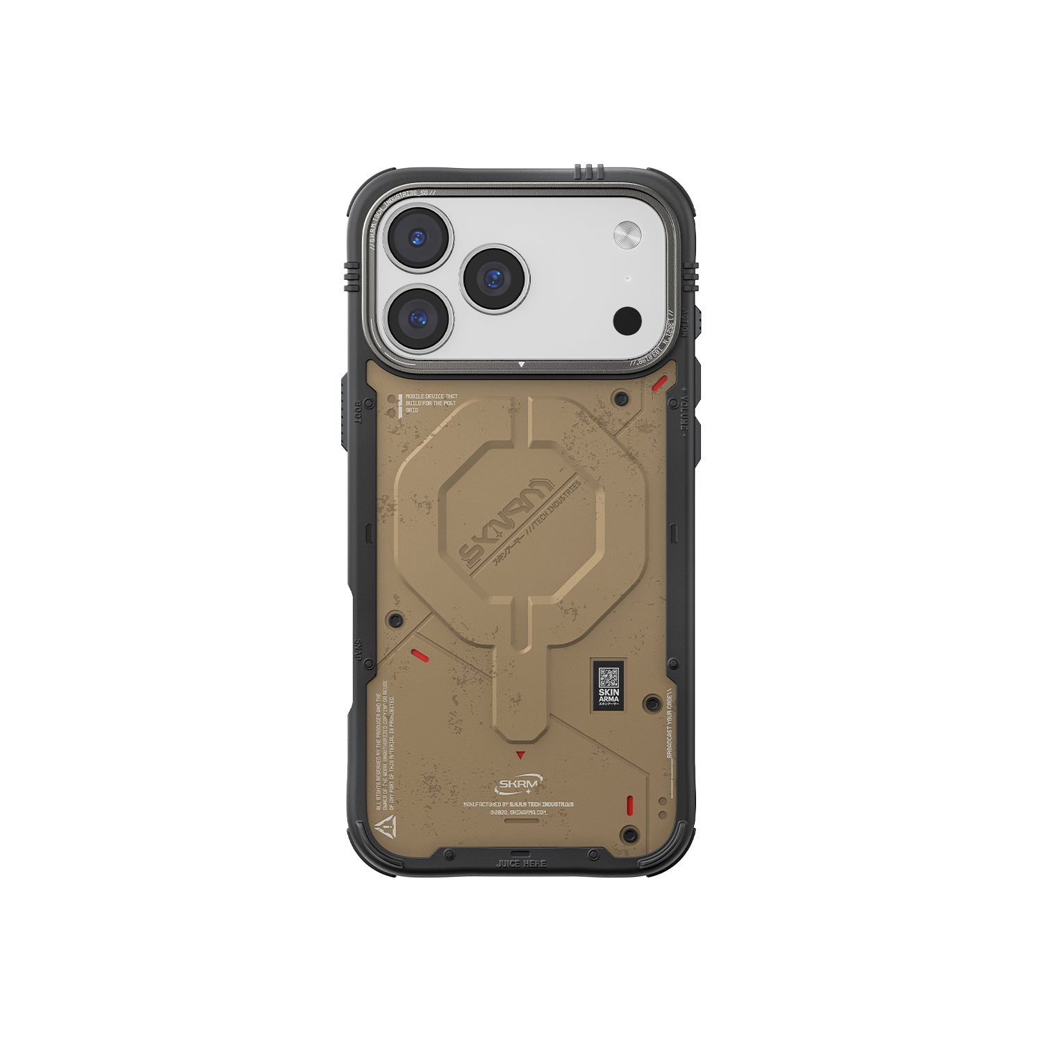 Skinarma Vigor Mag-Charge Case for iPhone 17 Pro Max - Stone