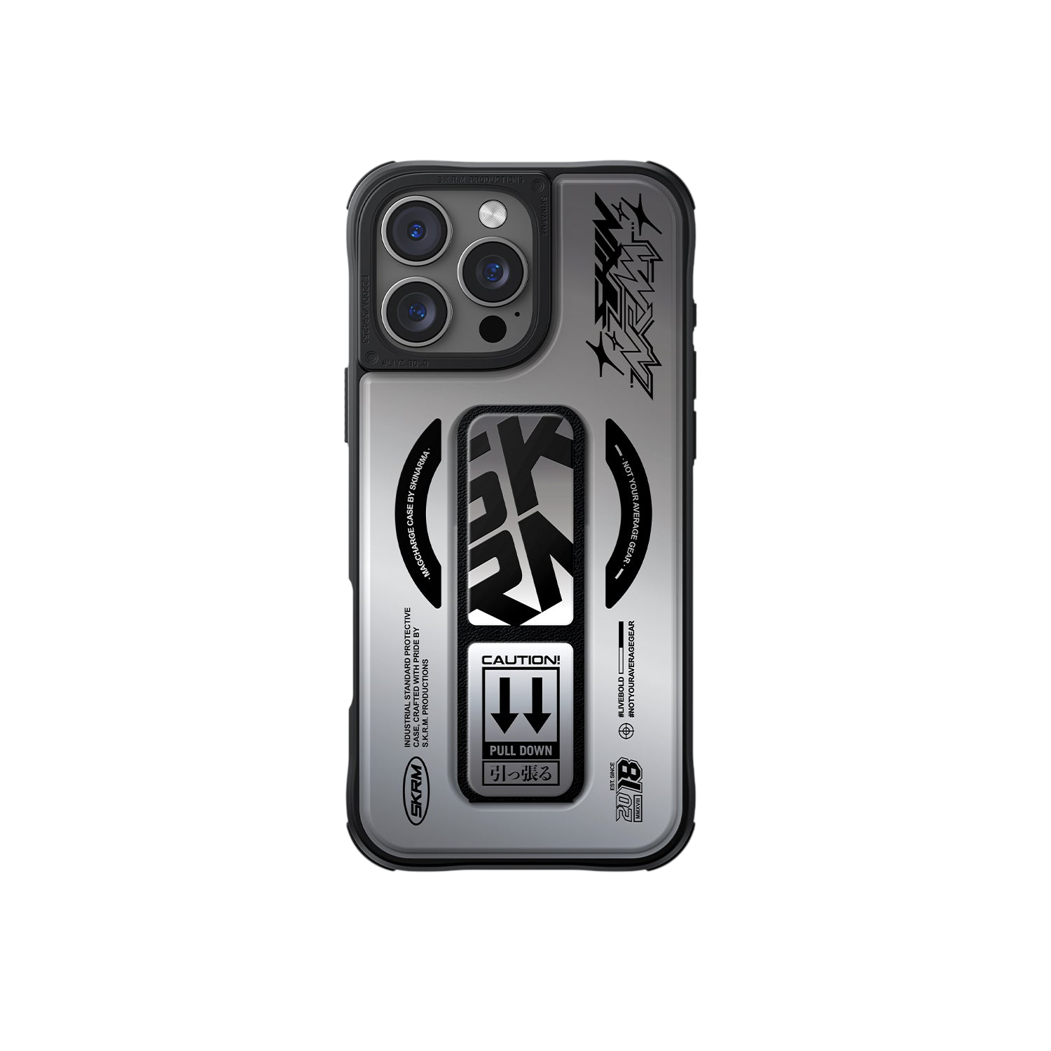 Skinarma KIRA KOBAI Mag-Charge Case with Grip-Stand for iPhone 16 Pro Max