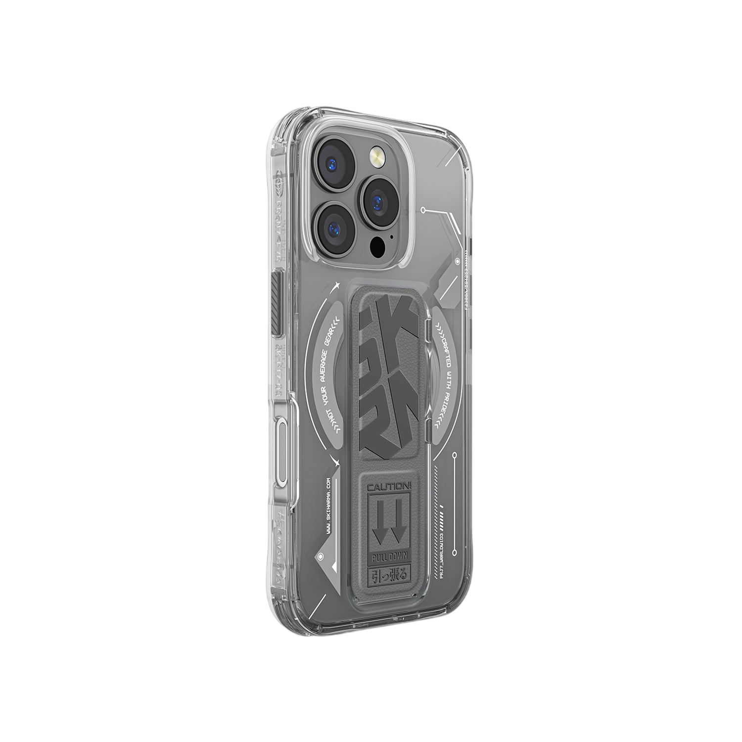 Skinarma HELIO Mag-Charge Case with Grip-Stand for iPhone 16 Pro