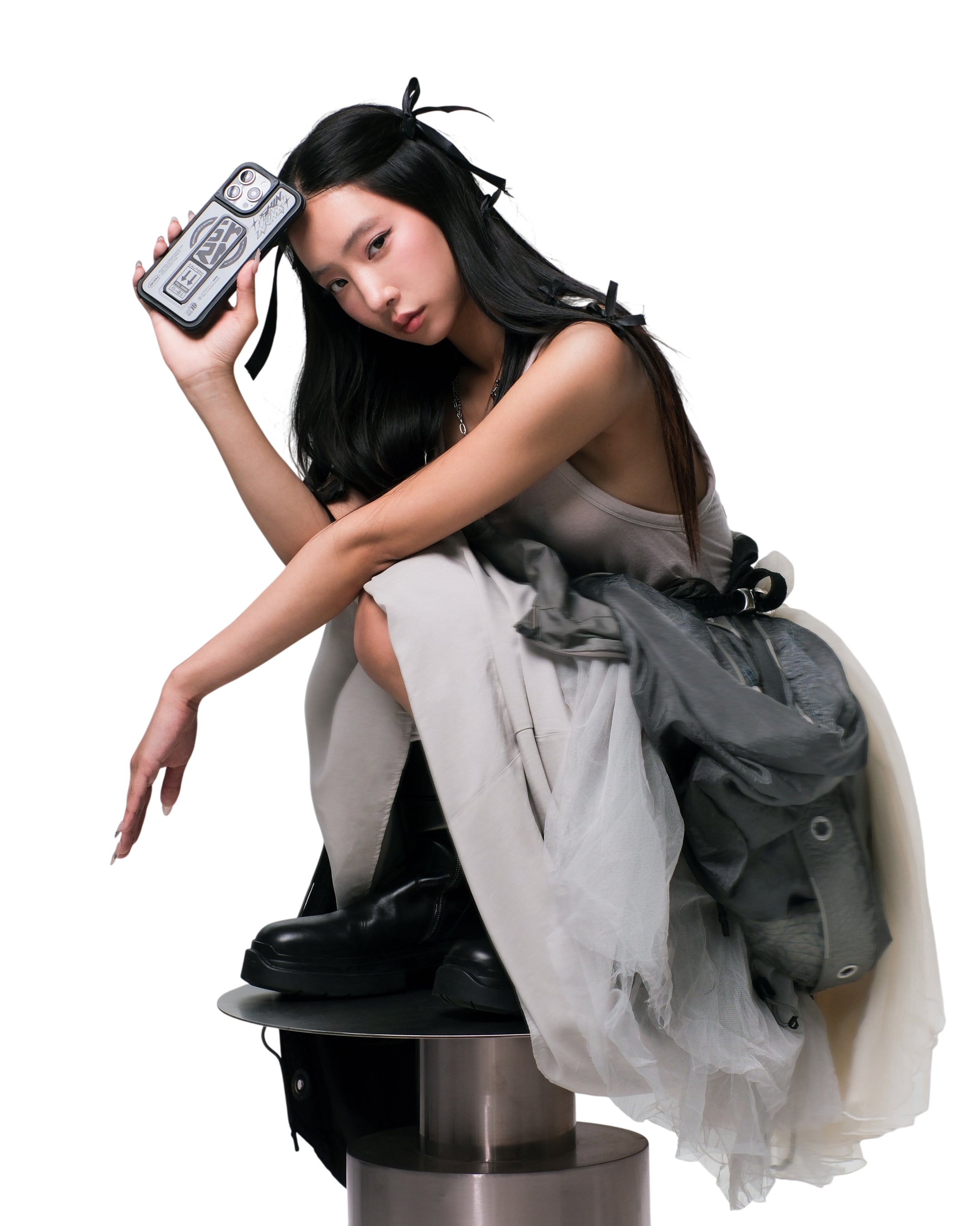 Skinarma KIRA KOBAI Mag-Charge Case with Grip-Stand for iPhone 16 Pro