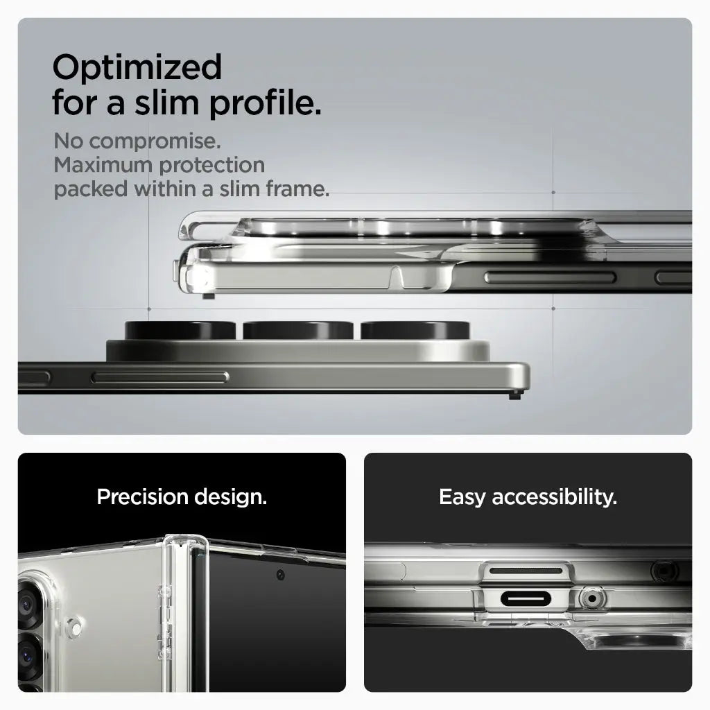 Spigen Ultra Hybrid Pro MagFit Case for Samsung Galaxy Z Fold 7