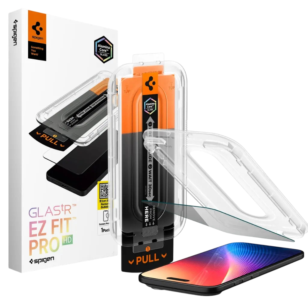 واقي شاشة الخصوصية سبجن زجاج.tR EZ Fit Pro HD لهاتف آيفون إير (عبوة واحدة)