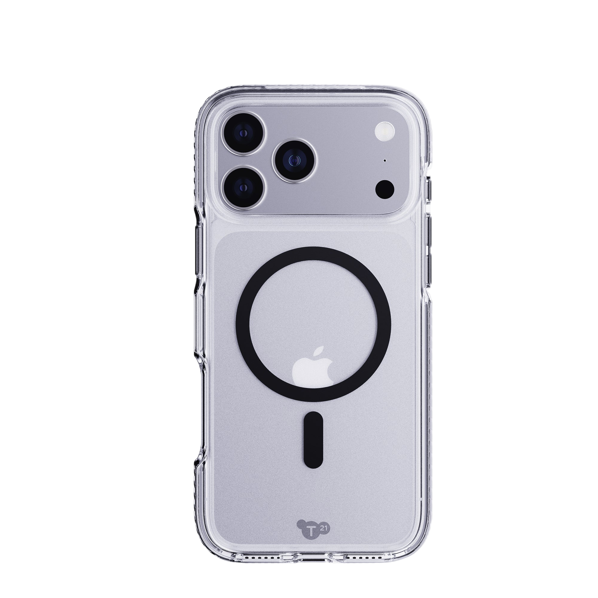 تقنية 21 إيفو كريستال ماغسيف - غلاف آبل آيفون 17 برو ماكس - أسود