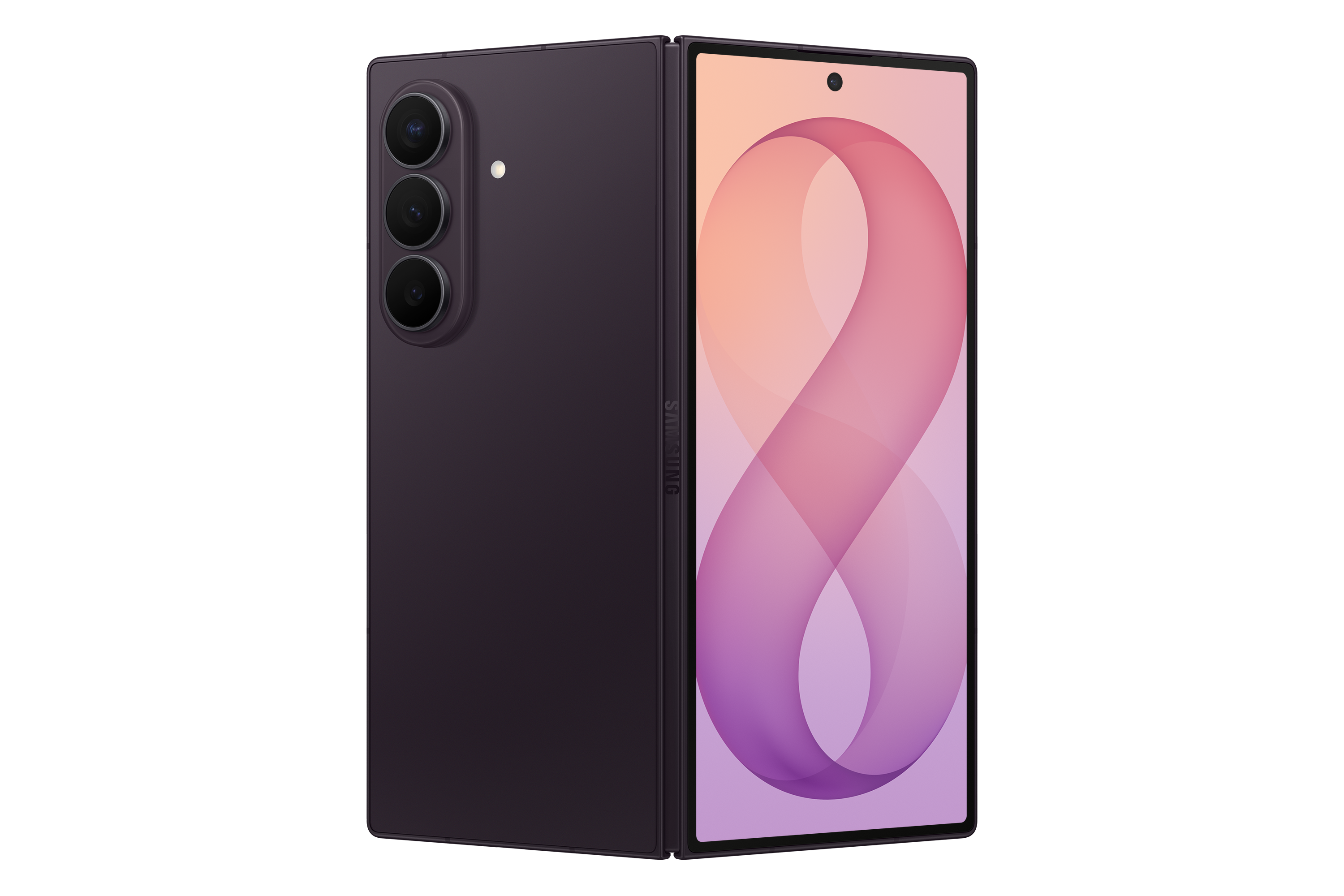 Samsung Galaxy Z Fold8 Ultra with one year UAE warranty (TRA) - Violet Shadow