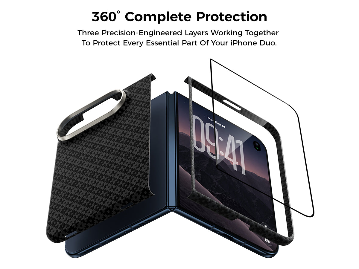 Benks ArmorGrid Air Grand Combo built with Kevlar® for iPhone Duo - features