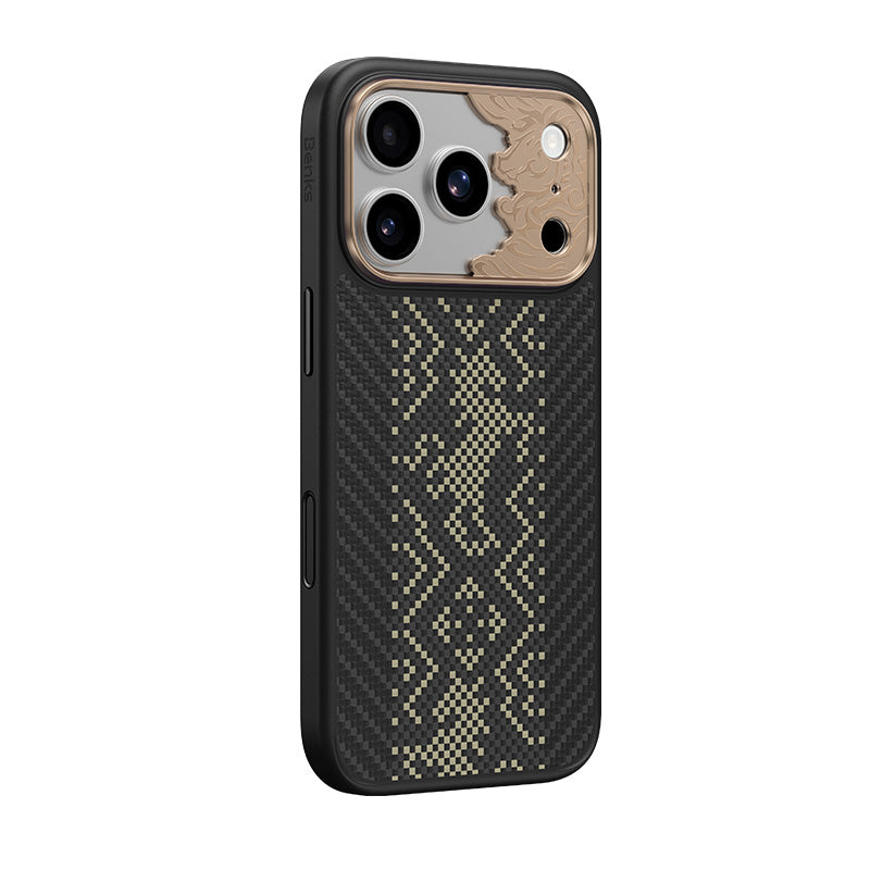 Benks Knight Pro Case built with Kevlar® for iPhone 18 Pro Max - Black