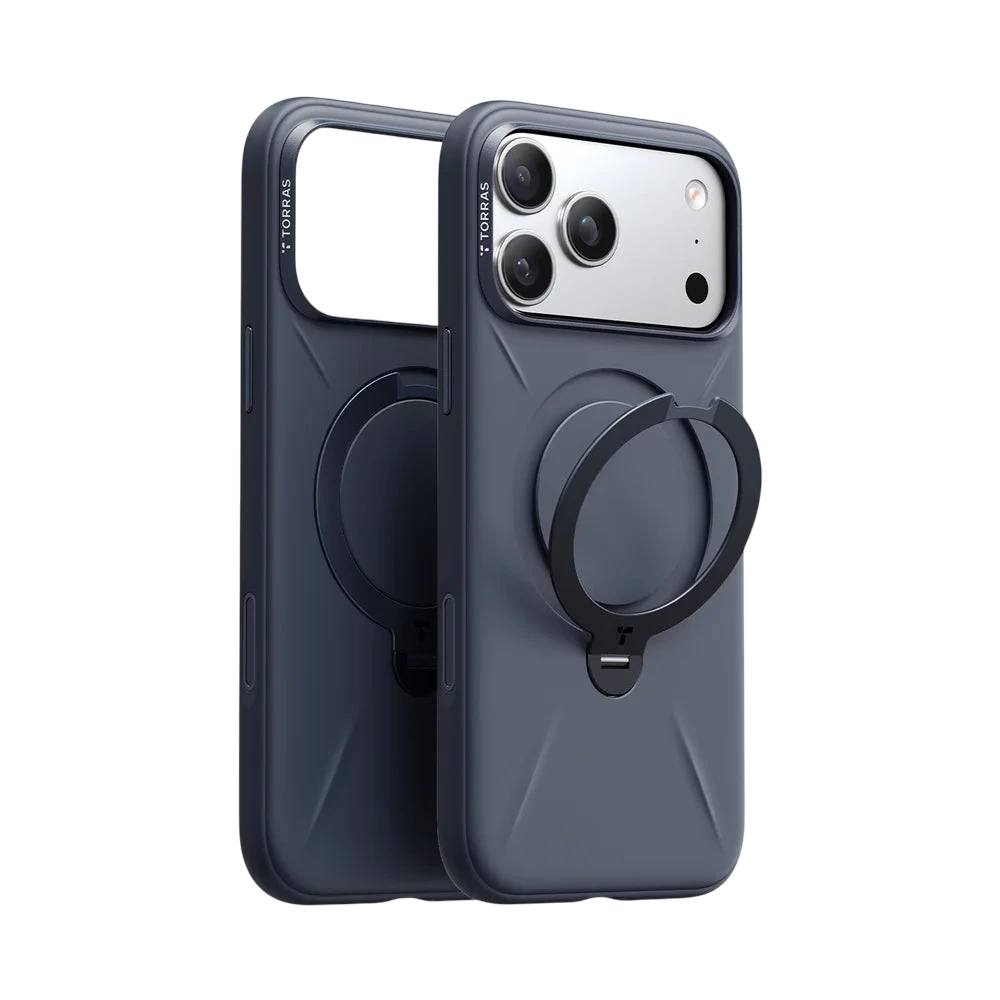 TORRAS Ostand Spin Silicone MagSafe Case for iPhone 17 Pro Max / 17 Pro