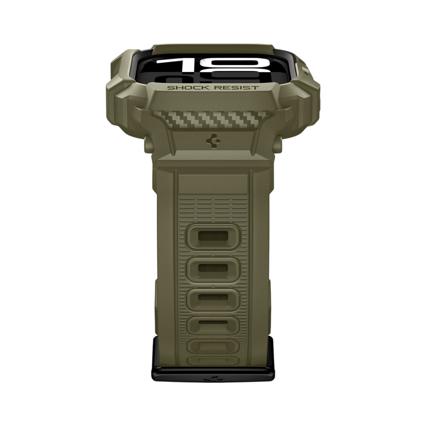 حافظة سبجن روجيد أرمور برو 2 + حزام لساعات أبل ووتش سيريز 11 / 10 46مم