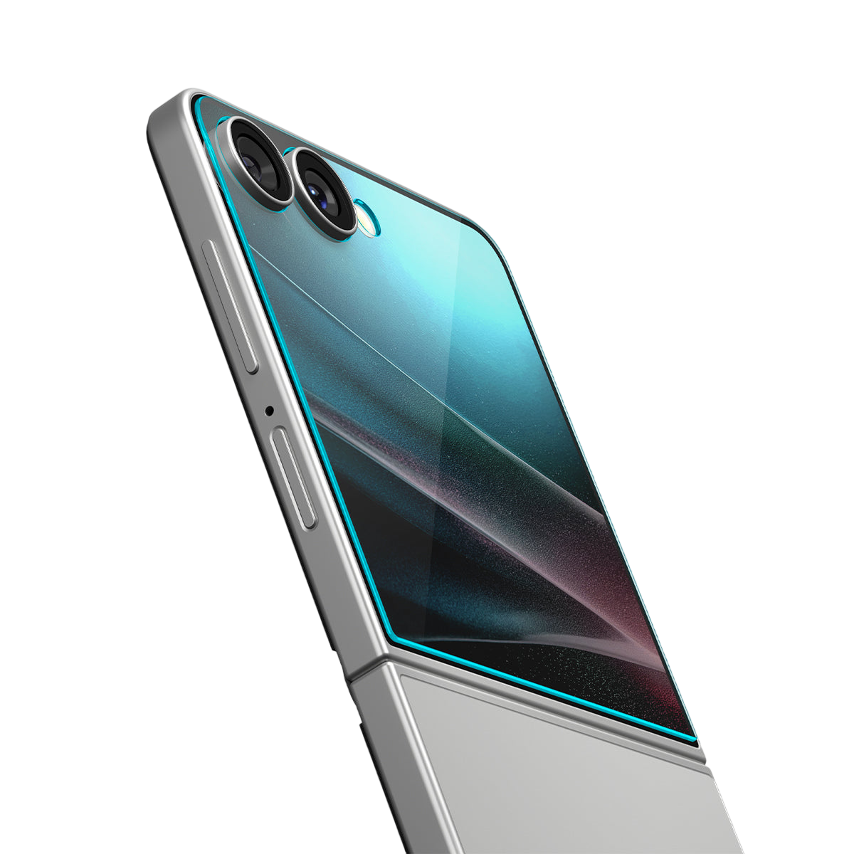 واقي شاشة سبجن GLAS.tR EZ Fit لجهاز سامسونج جالاكسي Z Flip 7 - عبوة من 2