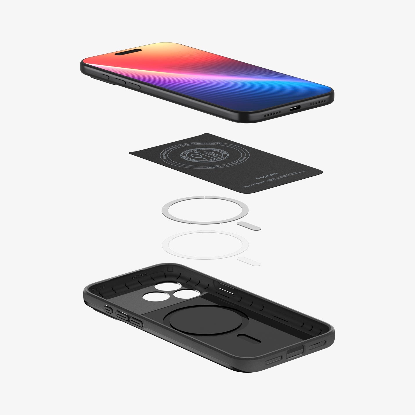 غلاف سبجن ثين فيت (ماج فيت) لآيفون 17 برو ماكس / آيفون 17 برو / آيفون إير