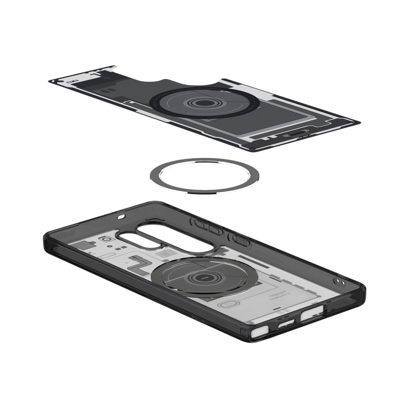 حافظة سبجن الترا هايبرد زيرو وان (ماغ فيت) لهاتف سامسونغ S25 ألترا