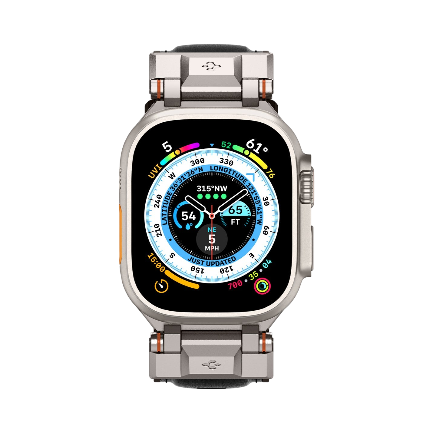 حزام سبجن دورا برو أرمور PU لساعات آبل ووتش ألترا 3 / 2 / 1