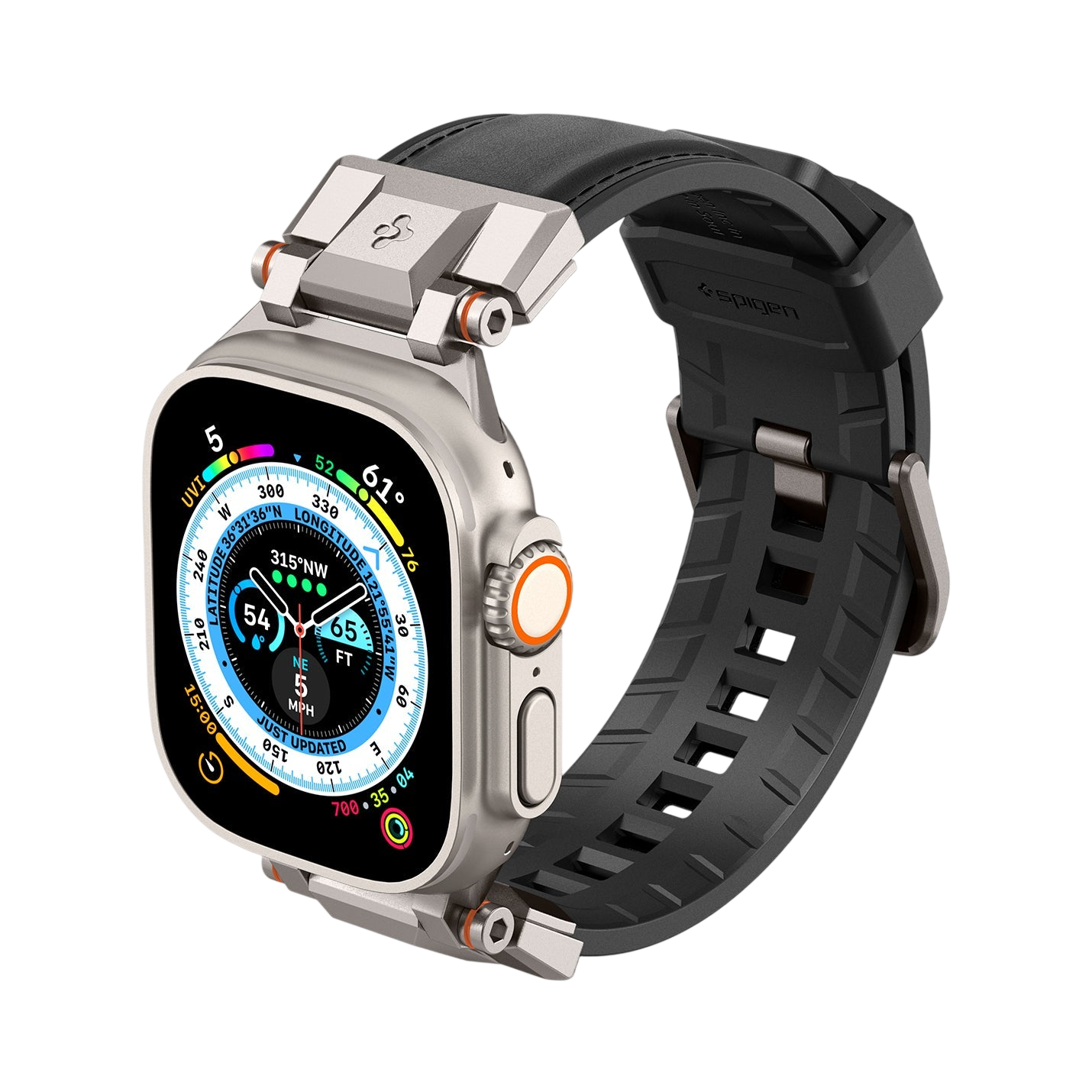 حزام سبجن دورا برو أرمور PU لساعات آبل ووتش ألترا 3 / 2 / 1