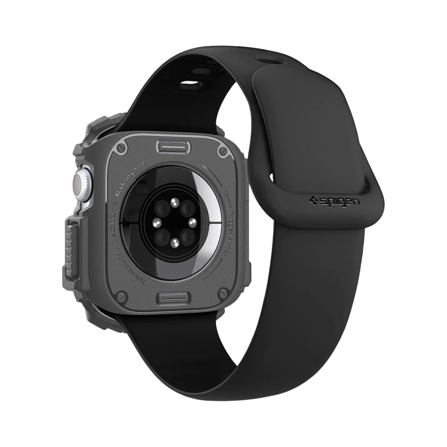 حافظة سبجن روجيد أرمور لسلسلة ساعة آبل 11 / 10 (46 مم)