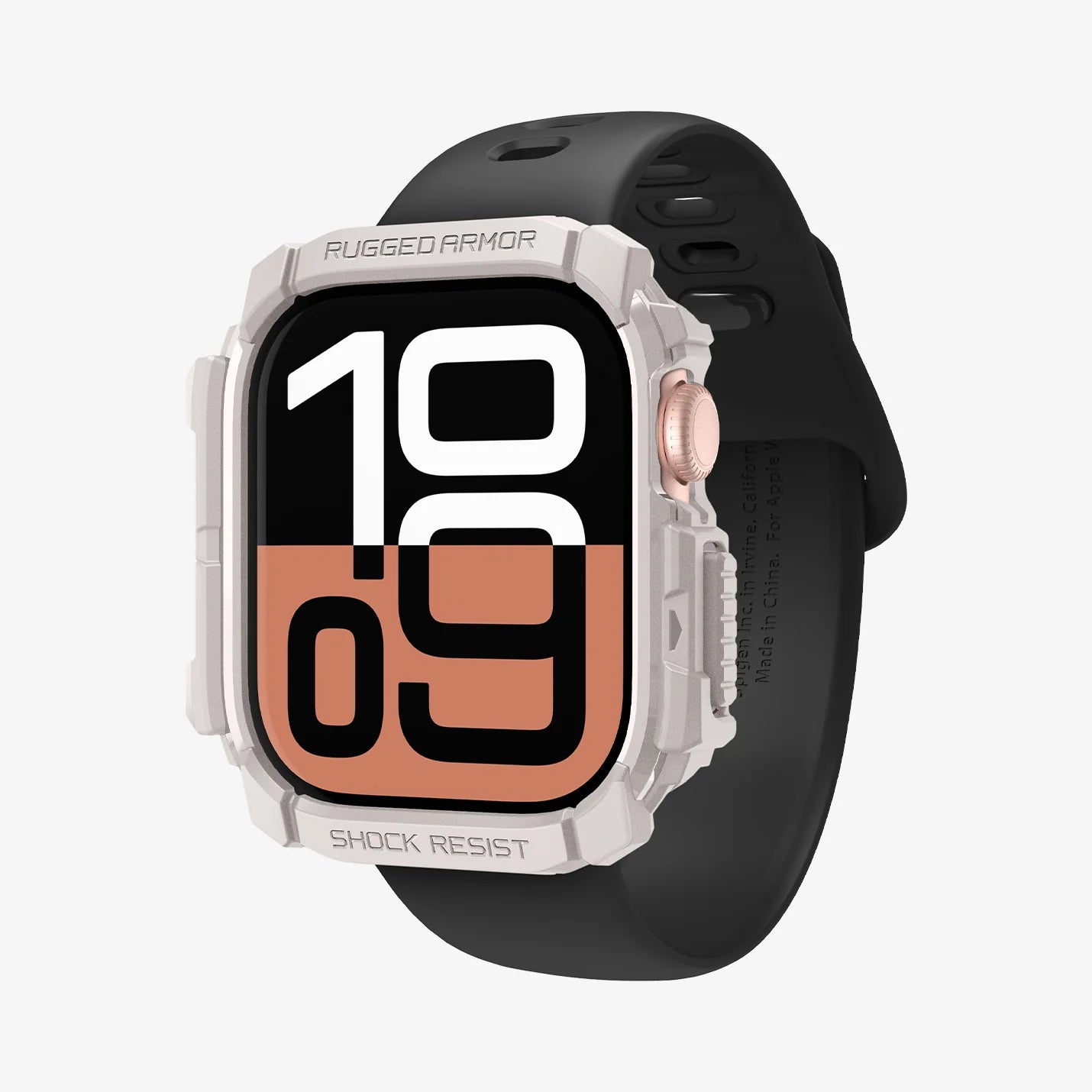 حافظة Spigen Rugged Armor لساعة Apple Watch Series 10 مقاس 46 ملم