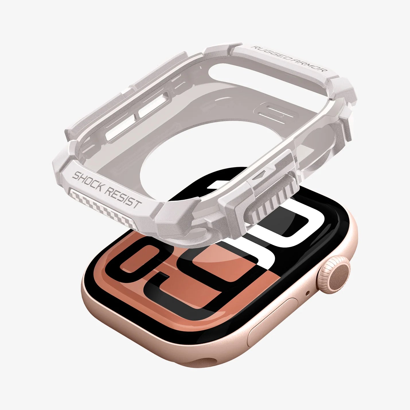 حافظة Spigen Rugged Armor لساعة Apple Watch Series 10 مقاس 46 ملم