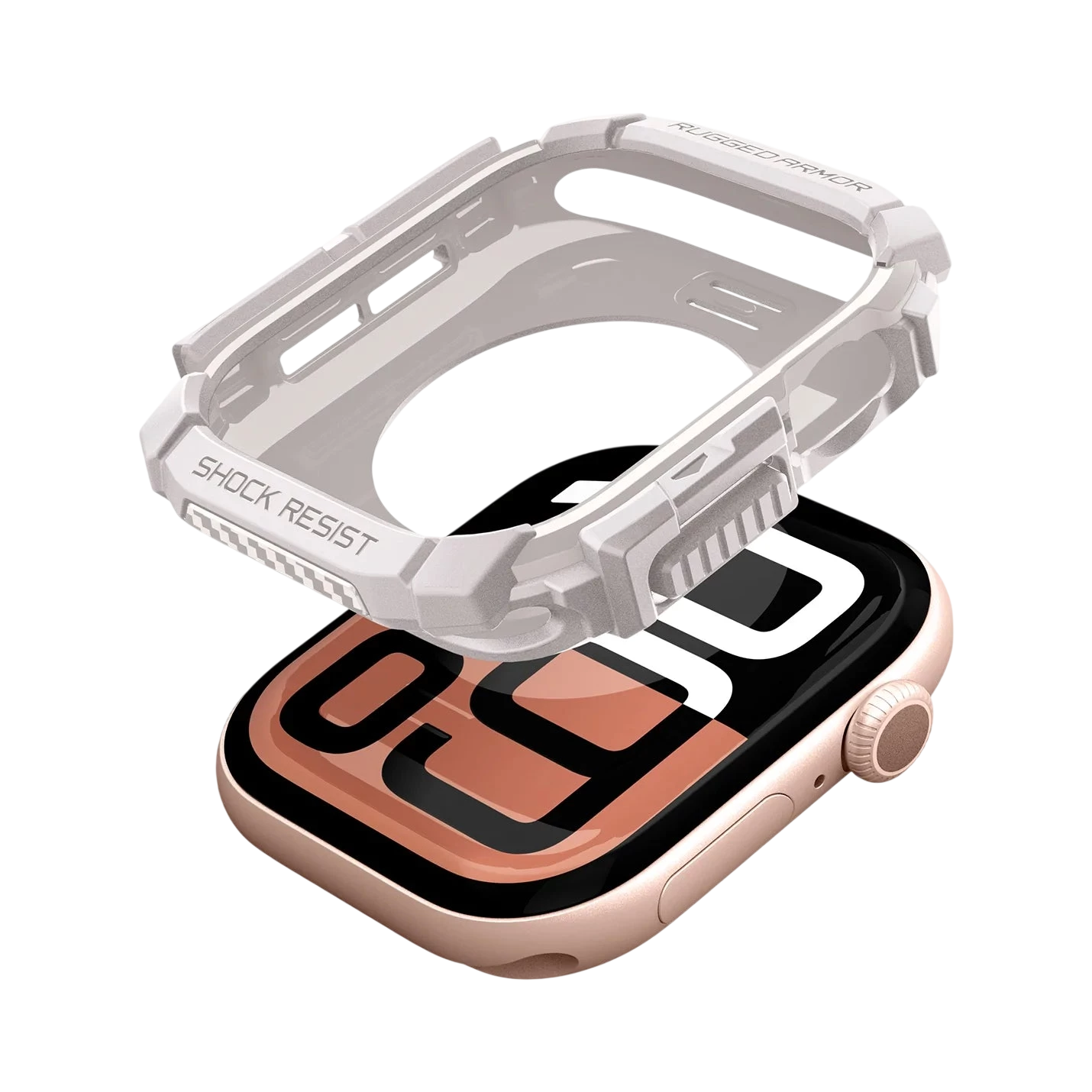 حافظة سبجن روجيد أرمور لسلسلة ساعة آبل 11 / 10 (46 مم)