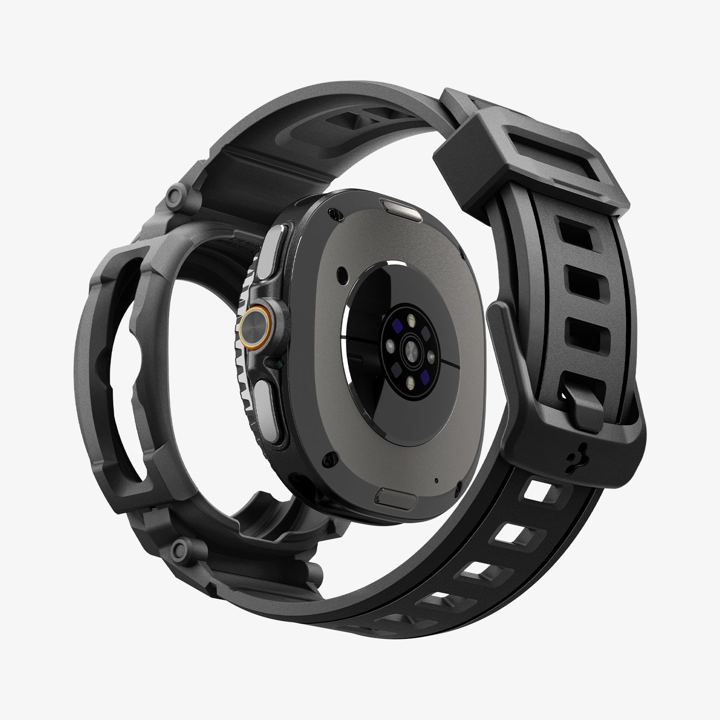 Spigen Rugged Armor Pro Band + Case for Samsung Galaxy Watch8 Classic