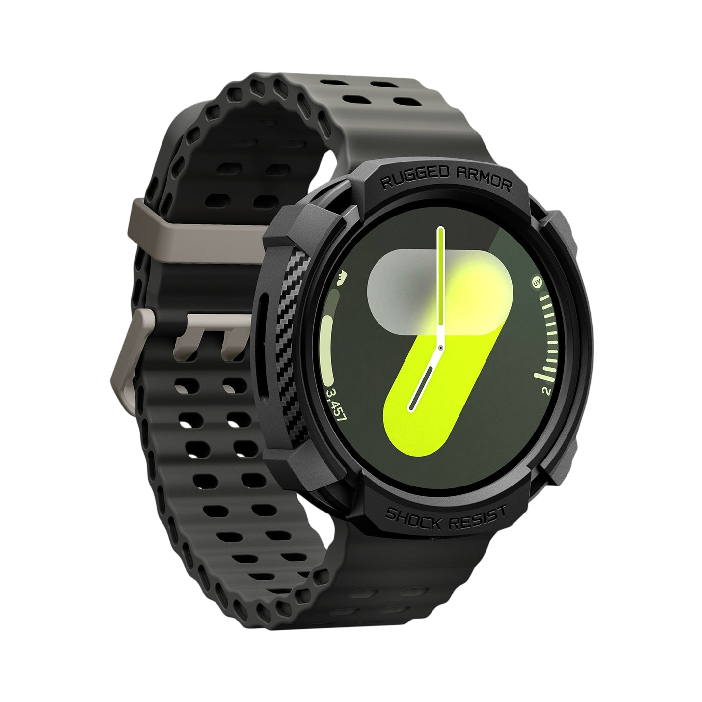 Spigen Rugged Armor Case for Samsung Galaxy Watch 8 44mm