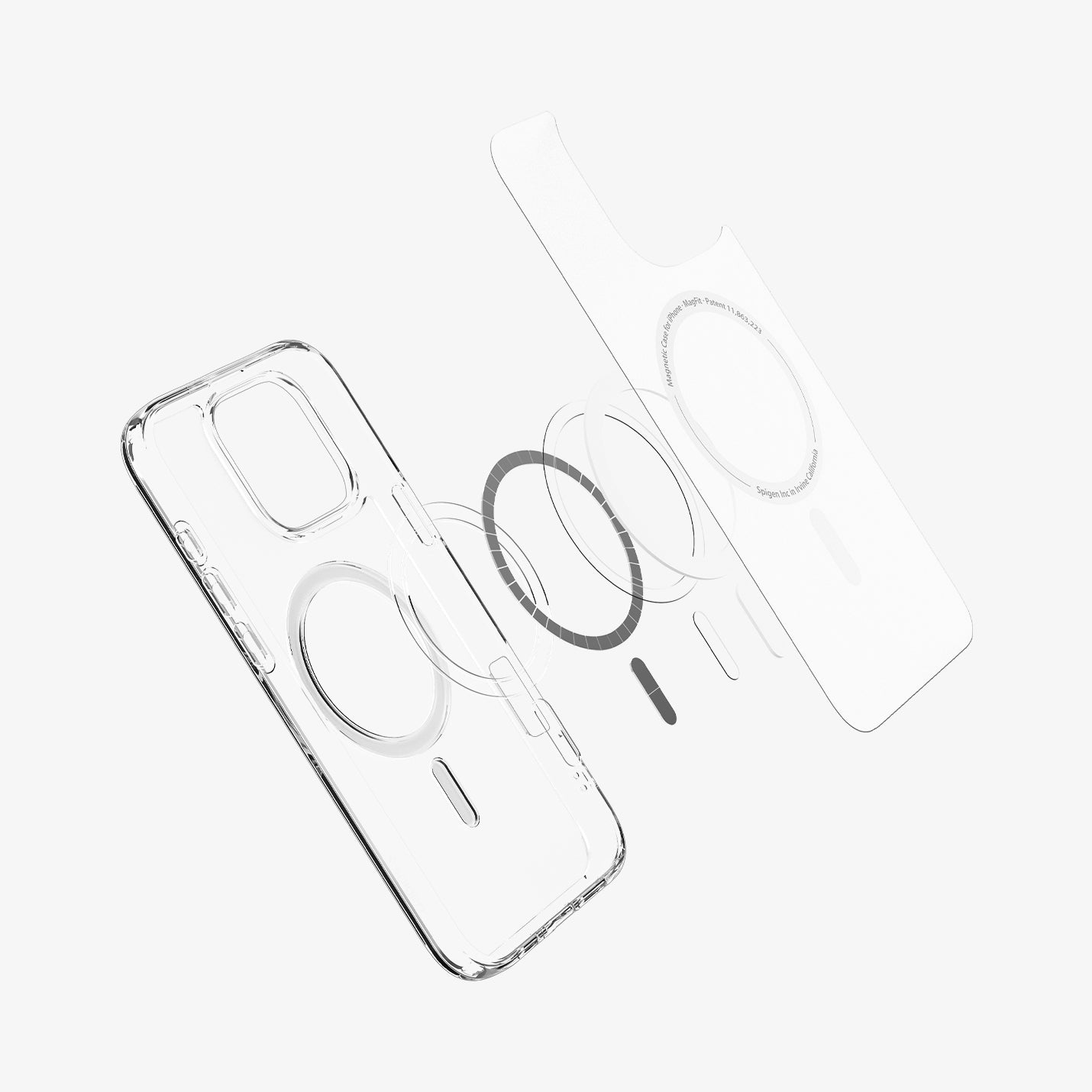 حافظة Spigen Ultra Hybrid (MagFit) لهاتف iPhone 16 Pro Max