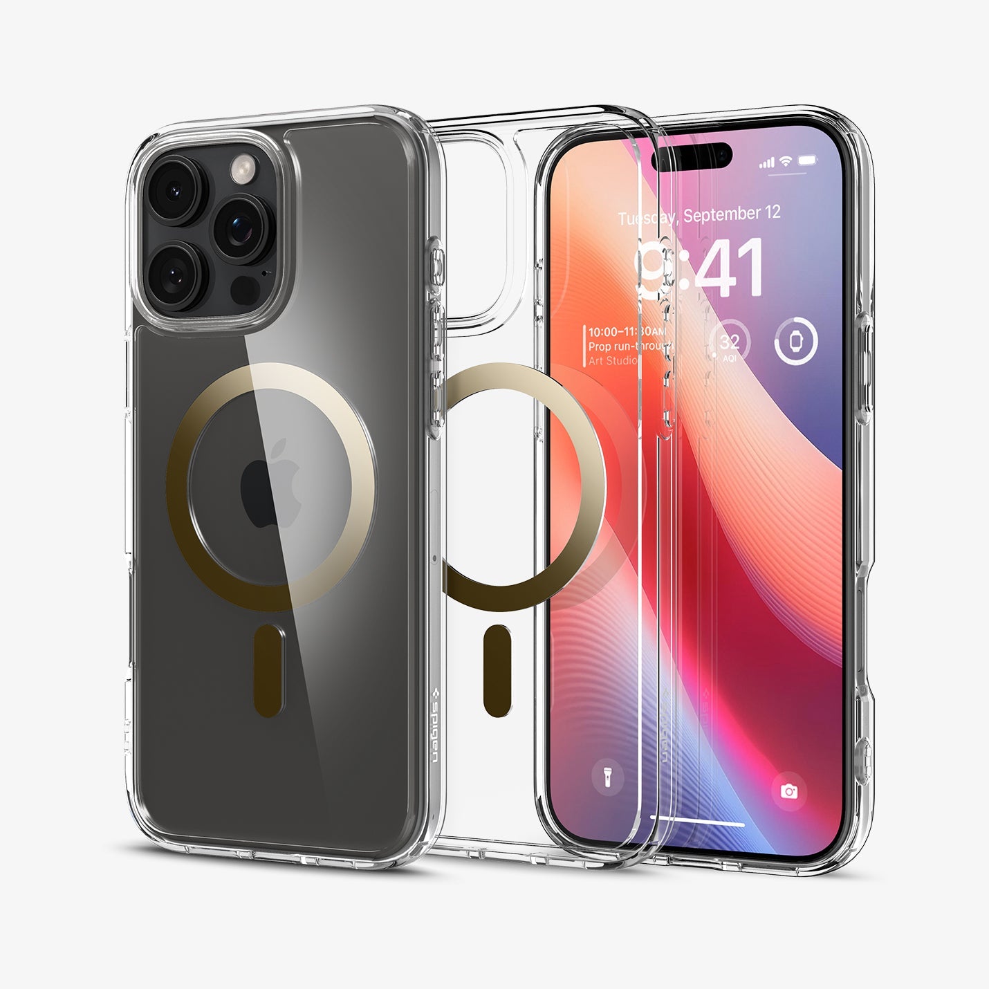 حافظة Spigen Ultra Hybrid (MagFit) لهاتف iPhone 16 Pro Max