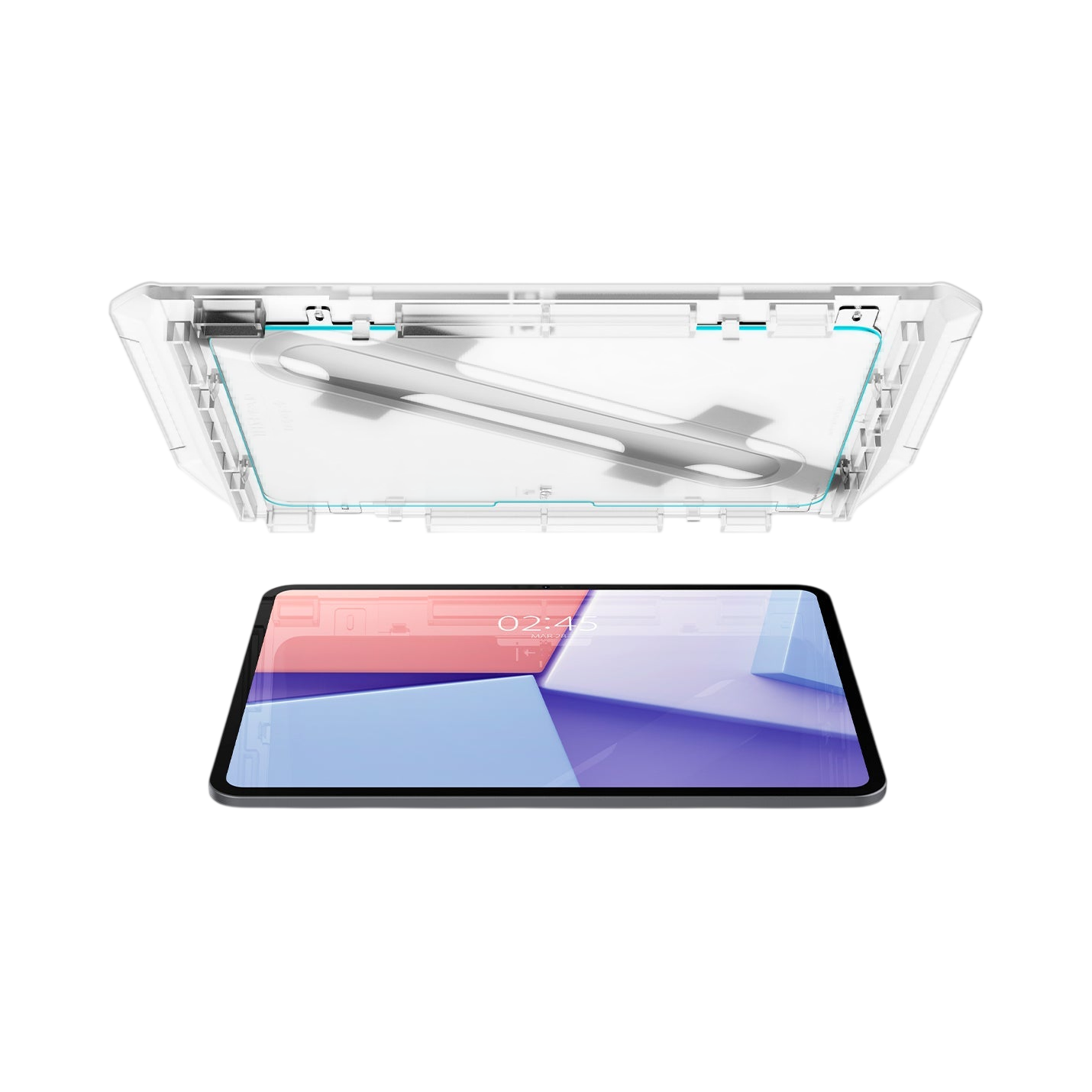 حامي شاشة Spigen iPad Pro M5 / M4 GLAS.tR EZ Fit