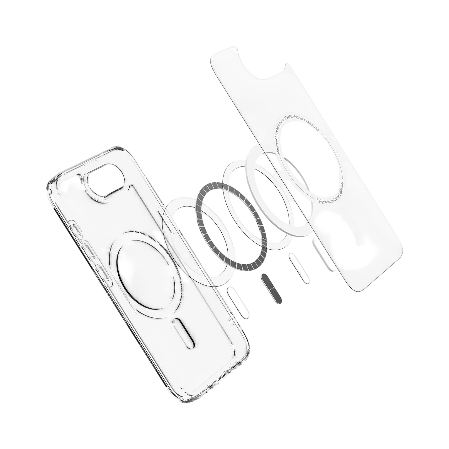 حافظة سبجن ألترا هايبرد (ماغ فيت) لهاتف آيفون 17e / 16e