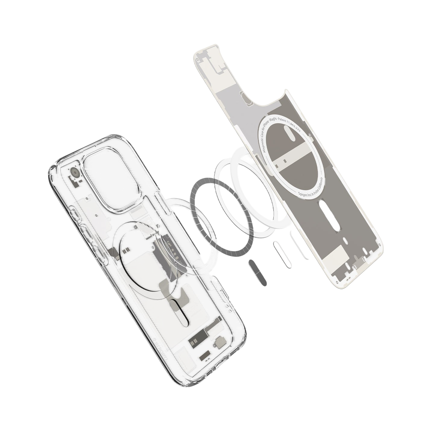 حافظة Spigen Ultra Hybrid Zero One (MagFit) لهاتف iPhone 16 Pro Max