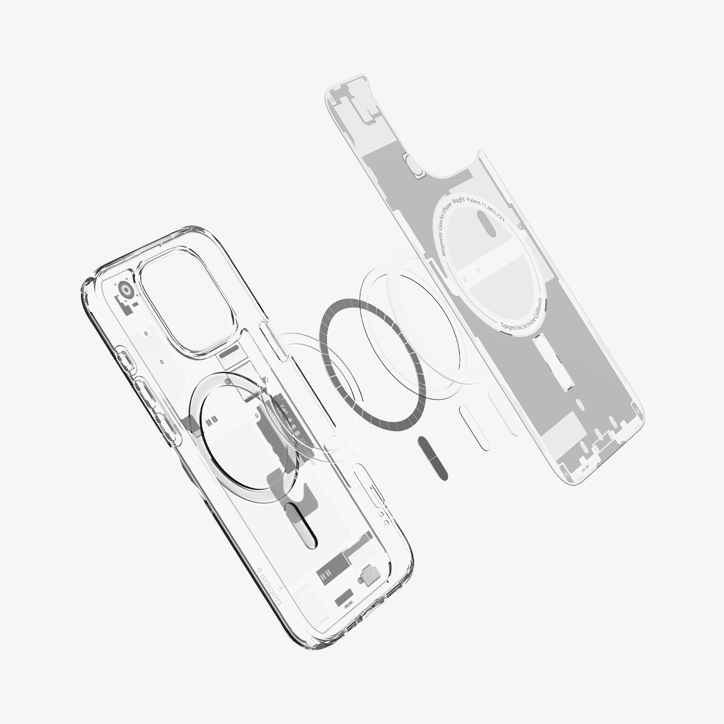 حافظة Spigen Ultra Hybrid Zero One (MagFit) لهاتف iPhone 16 Pro Max