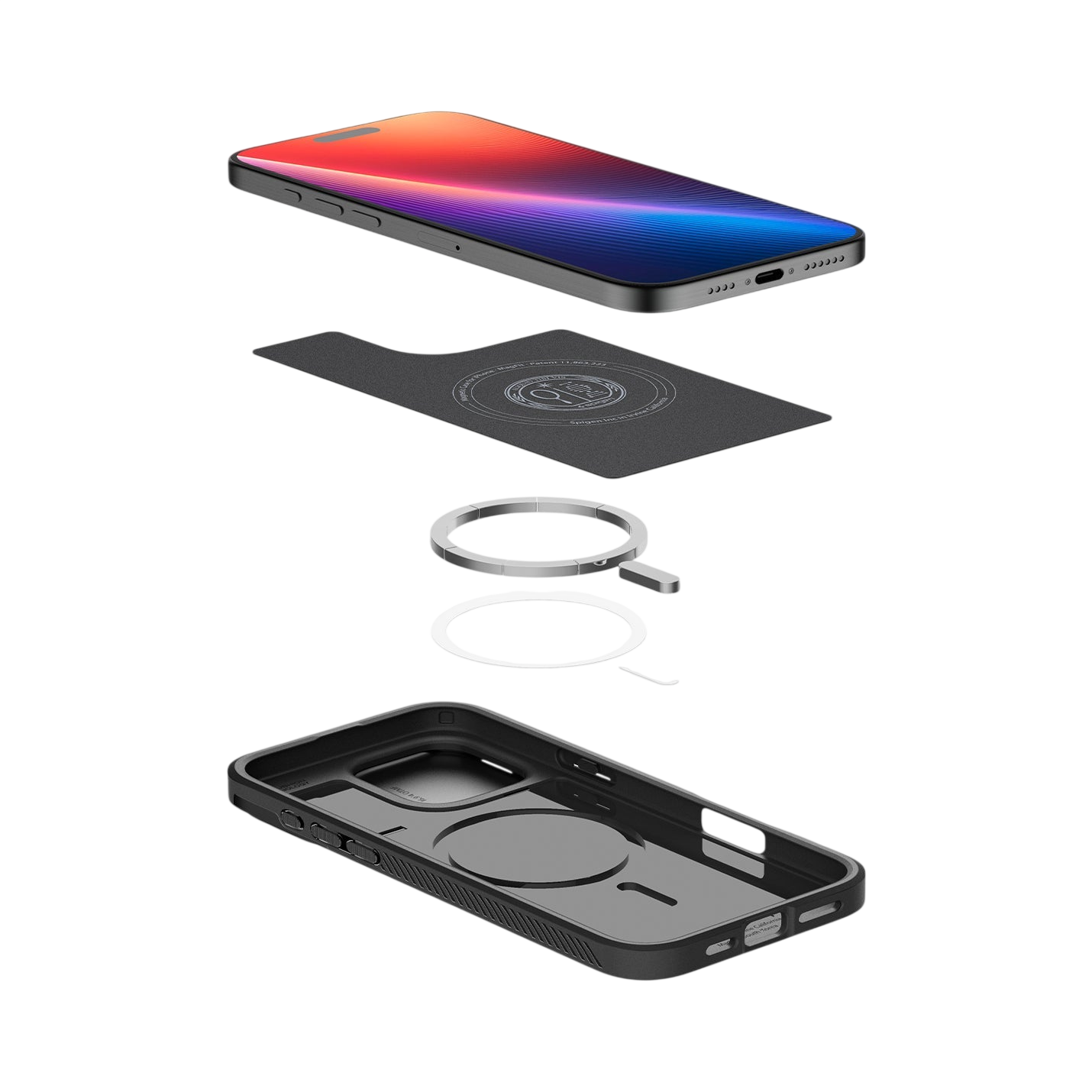 حافظة Spigen Optik Armor (MagFit) لهاتف iPhone 16 Pro Max