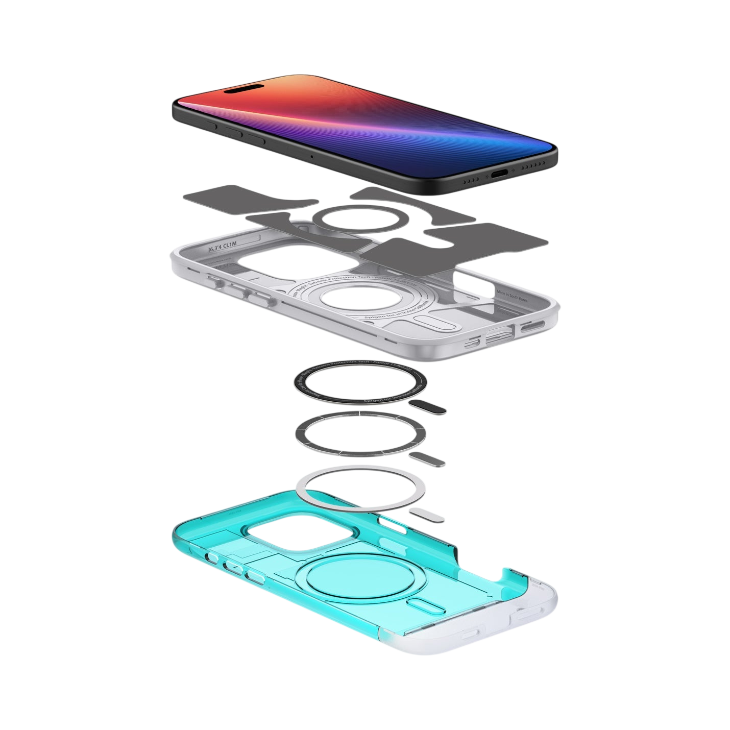 سبيجن كفر ايفون 16 برو ماكس كلاسيك C1 (MagFit)