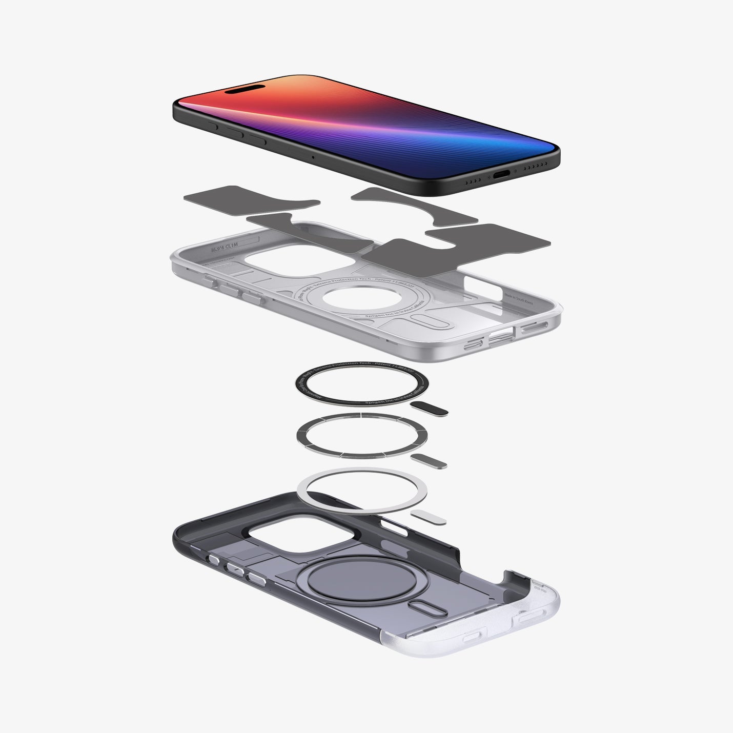 سبيجن كفر ايفون 16 برو ماكس كلاسيك C1 (MagFit)