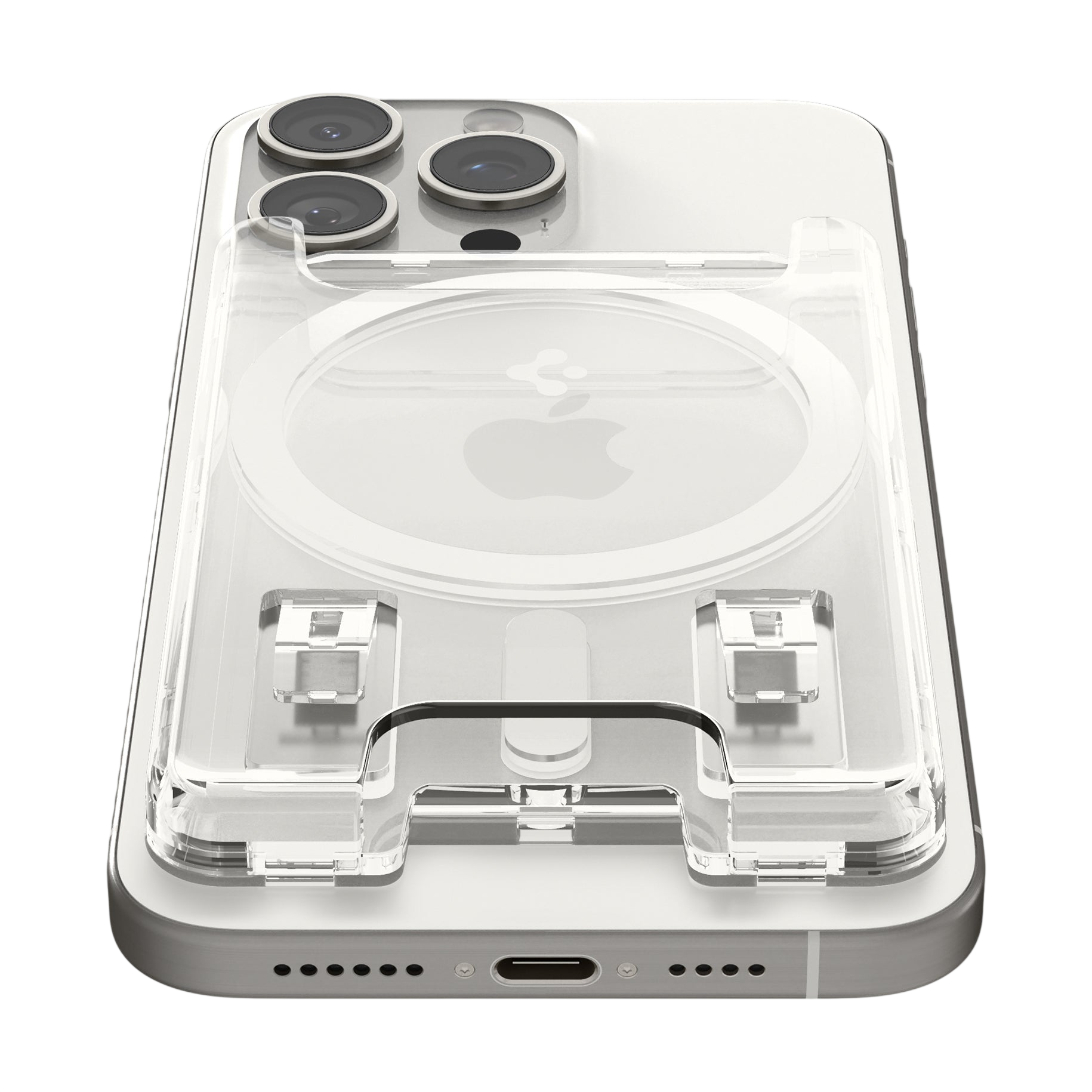 Spigen Ultra Hybrid MagFit Wallet (MagFit) Clear