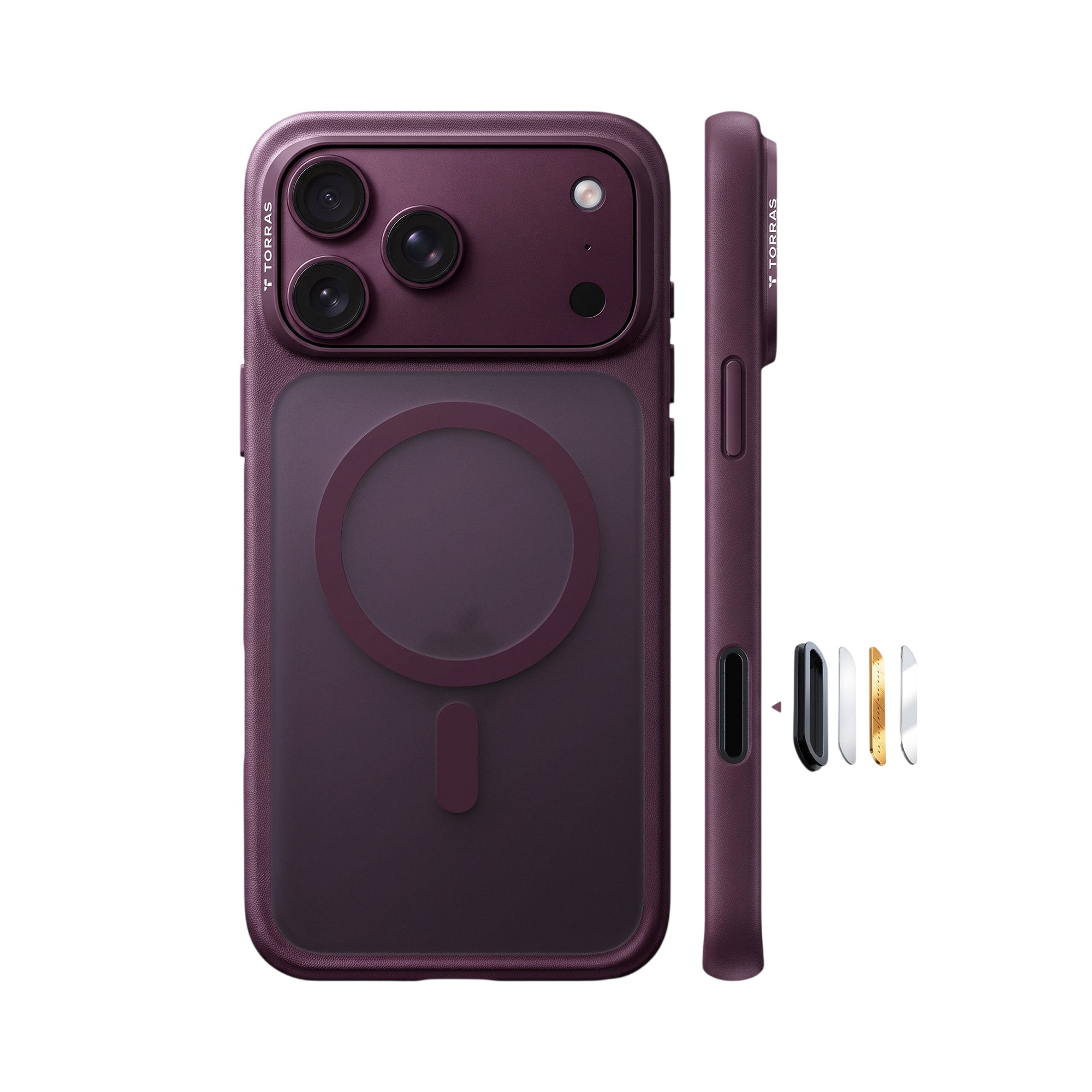 Torras OriginFit-Mag Case for iPhone 17 Pro Max / iPhone 18 Pro Max - Purple