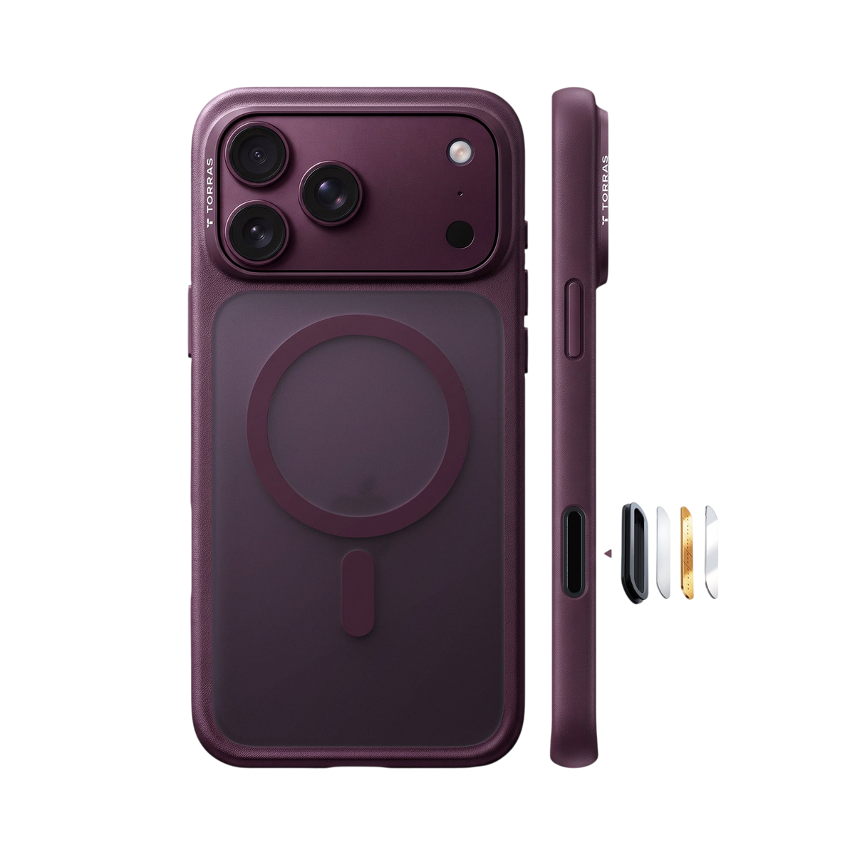 Torras OriginFit-Mag Case for iPhone 17 Pro / iPhone 18 Pro - Purple