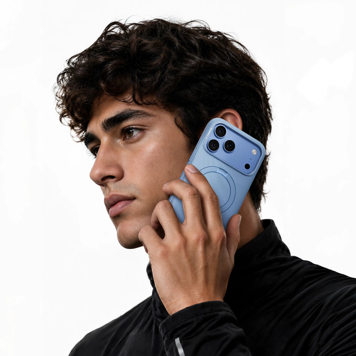 Torras Ostand Q3 Silicone Case for iPhone 18 Pro Max