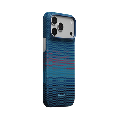 PITAKA Moonrise 2.0 Edge Case for iPhone 18 Pro Max - 1001 Nights Midnight aramid fiber